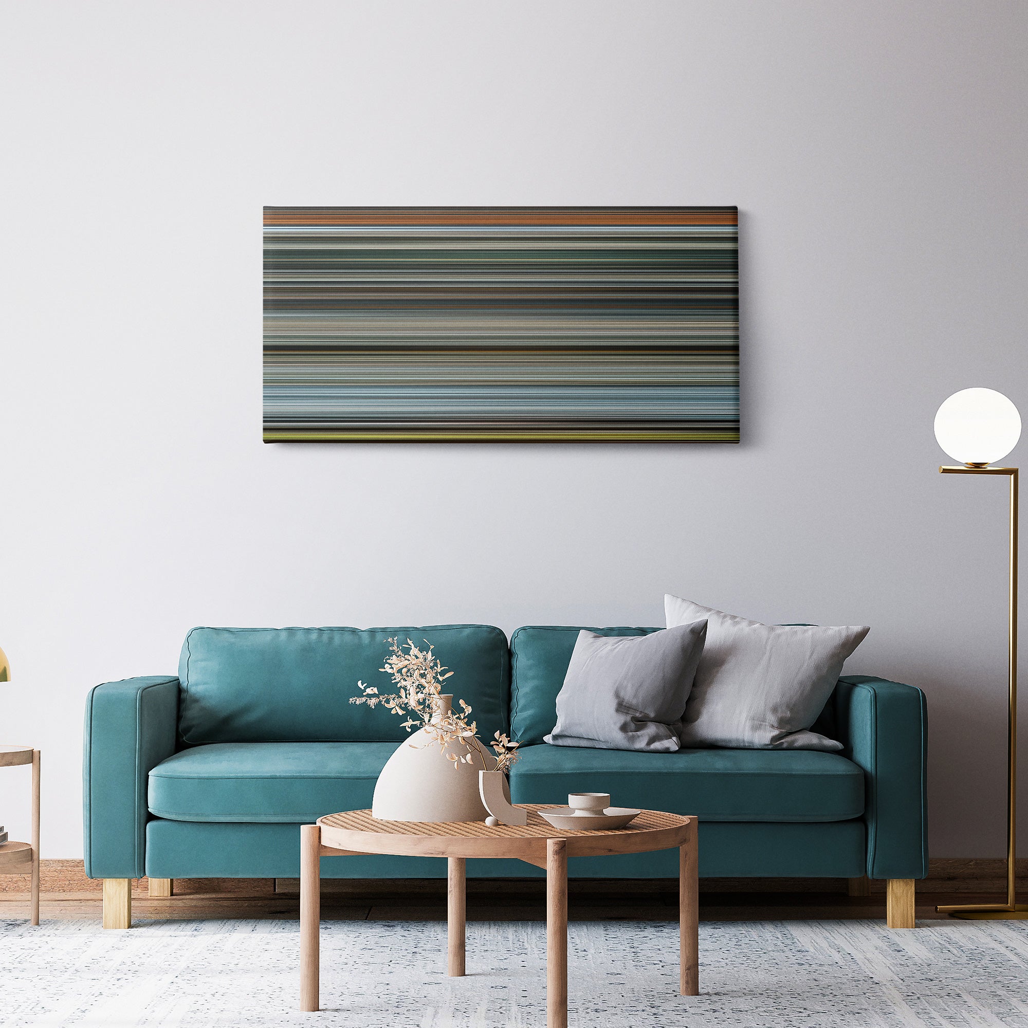 The Hobbit - The Battle of the Five Armies (2014) CineSpectrum Color Spectrum Canvas Print - Hanging Horizontal on Wall in Room