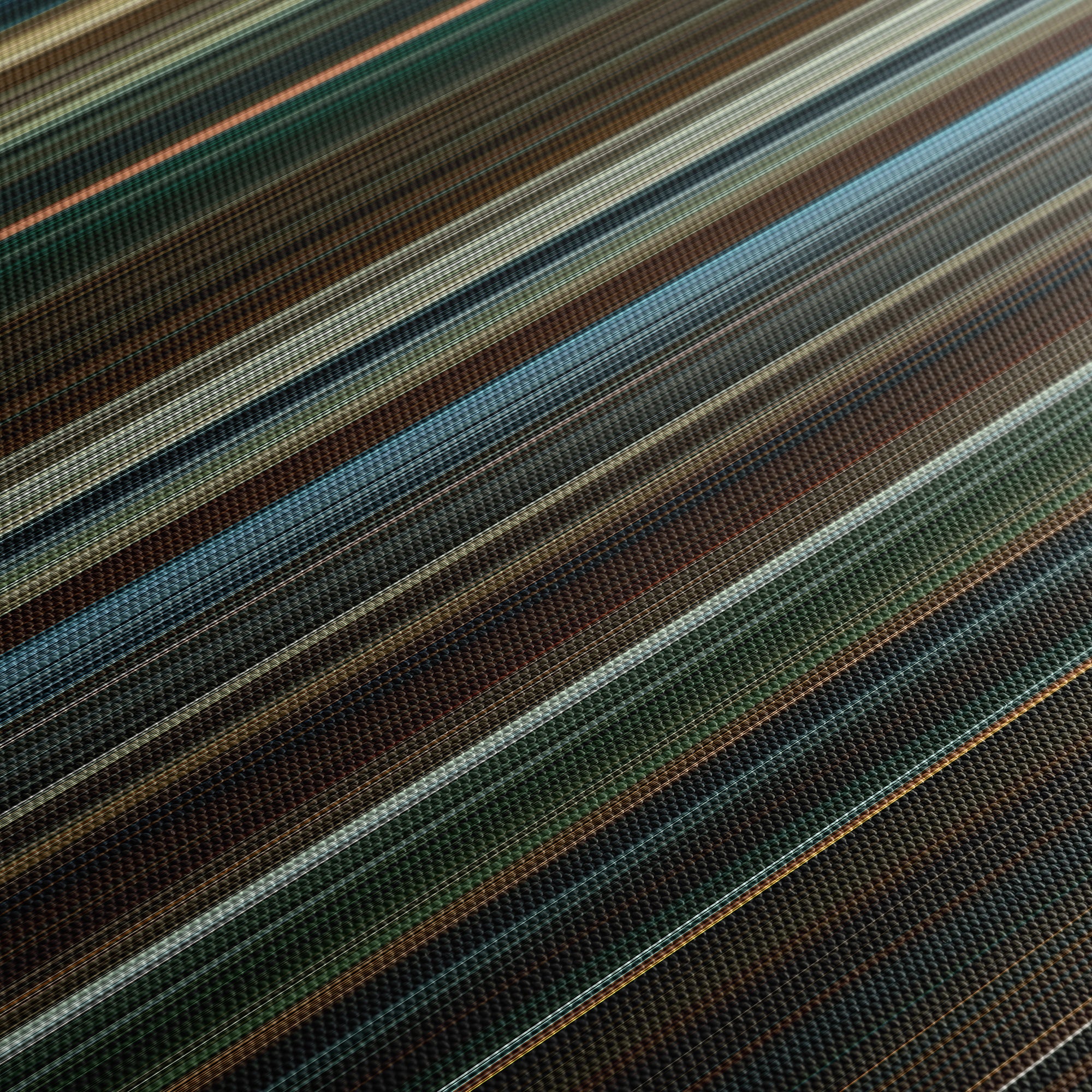 The Hobbit - The Desolation of Smaug (2013) CineSpectrum Color Spectrum Canvas Print - Close Up of Middle of Print