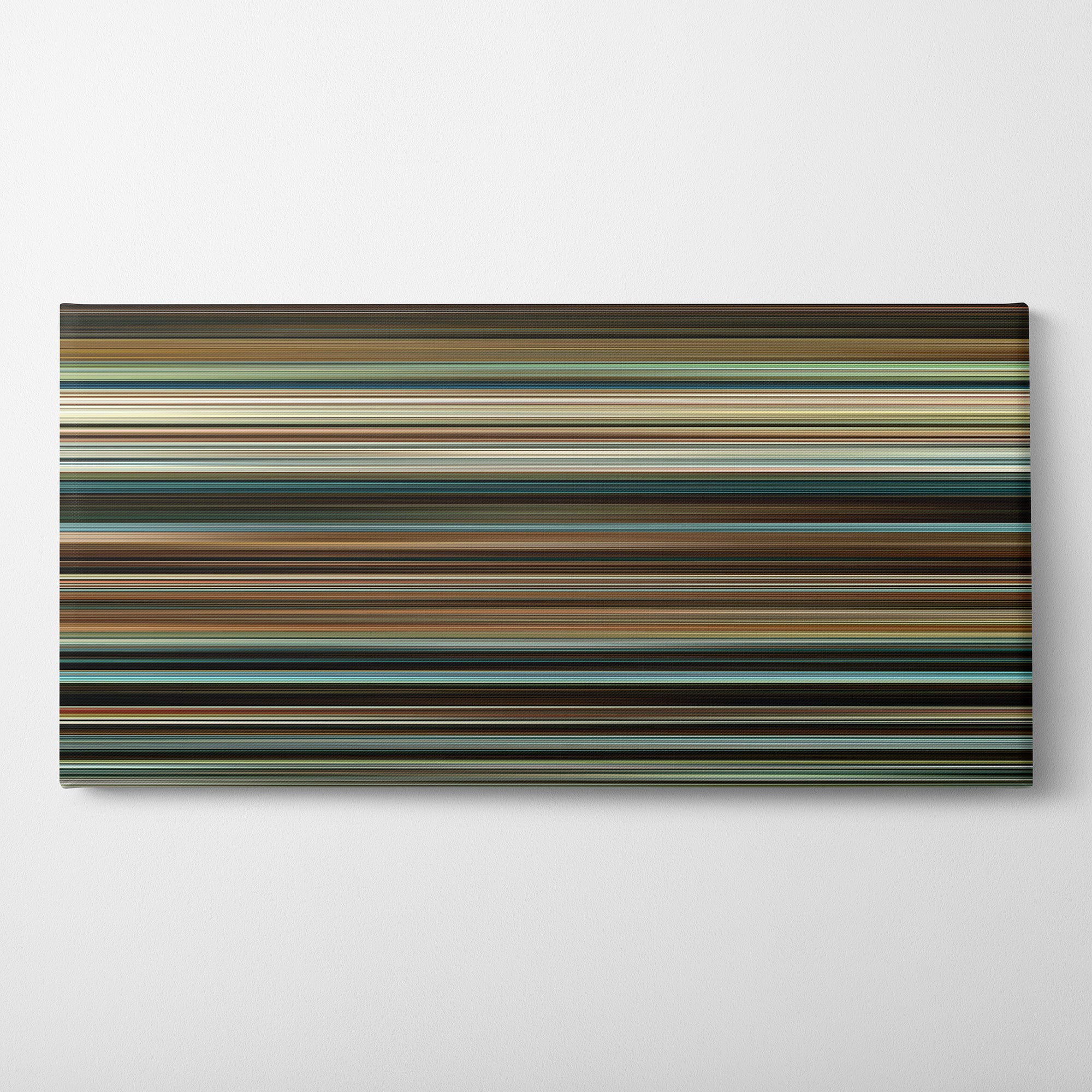 The Intouchables (2011) CineSpectrum Color Spectrum Canvas Print - Horizontal on Wall