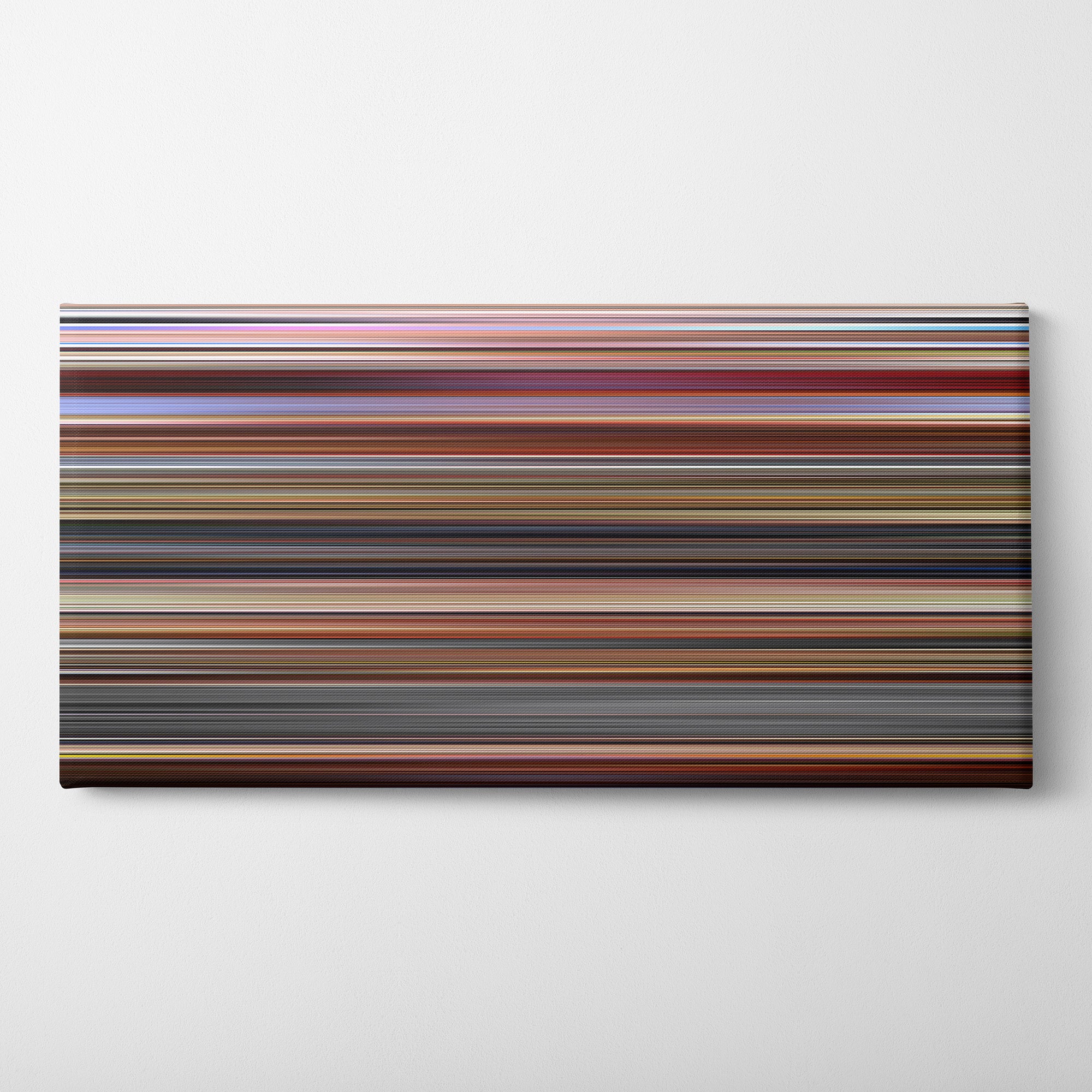 The Kentucky Fried Movie (1977) CineSpectrum Color Spectrum Canvas Print - Horizontal on Wall