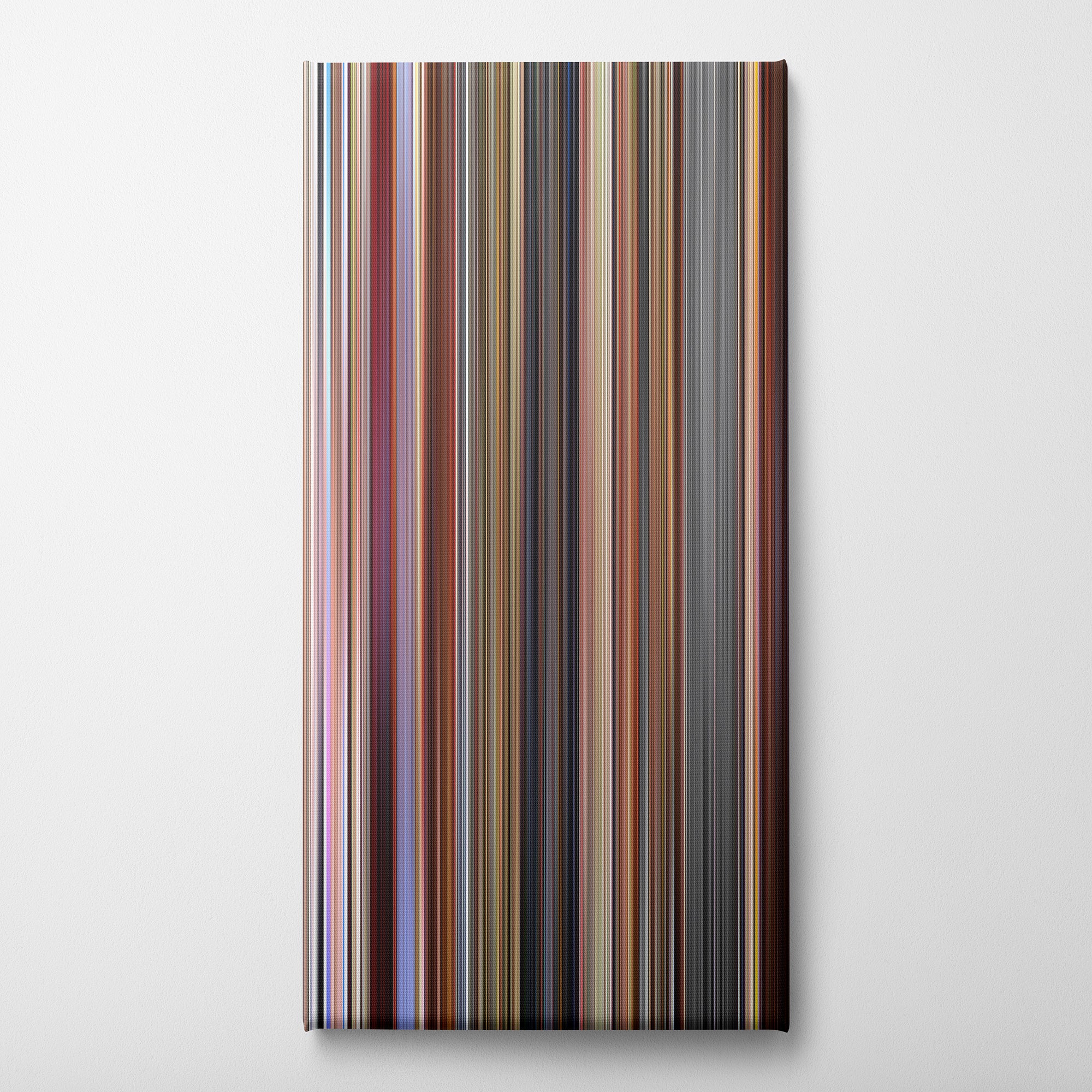 The Kentucky Fried Movie (1977) CineSpectrum Color Spectrum Canvas Print - Vertical on Wall