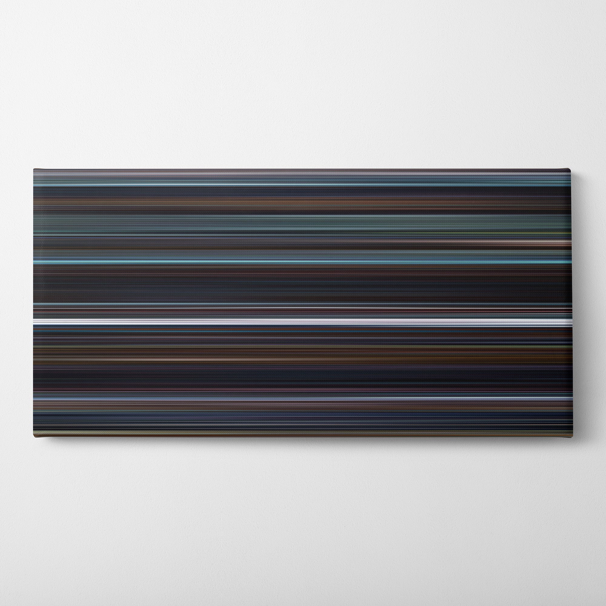 The King's Speech (2010) CineSpectrum Color Spectrum Canvas Print - Horizontal on Wall