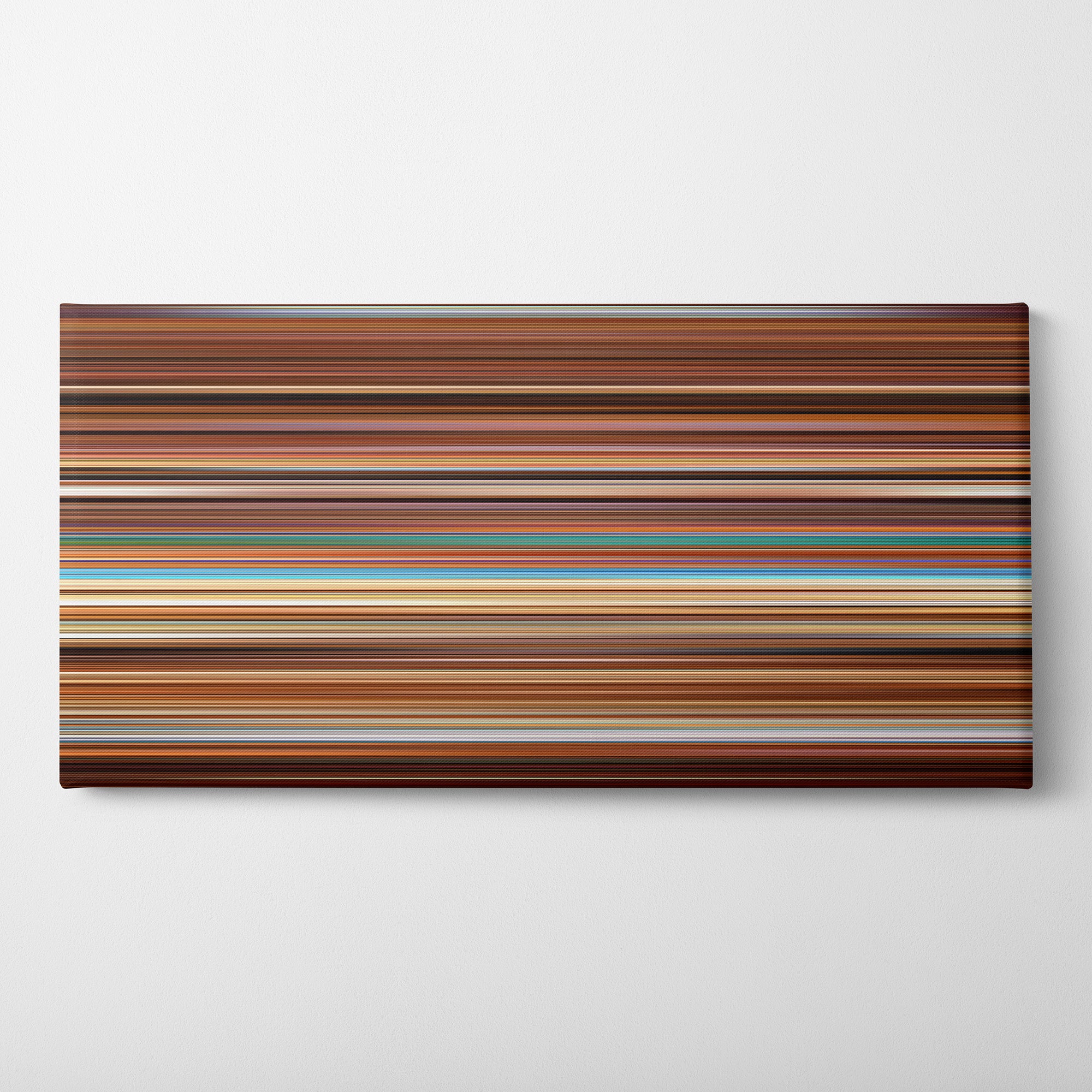 The Life Aquatic With Steve Zissou (2004) CineSpectrum Color Spectrum Canvas Print - Horizontal on Wall