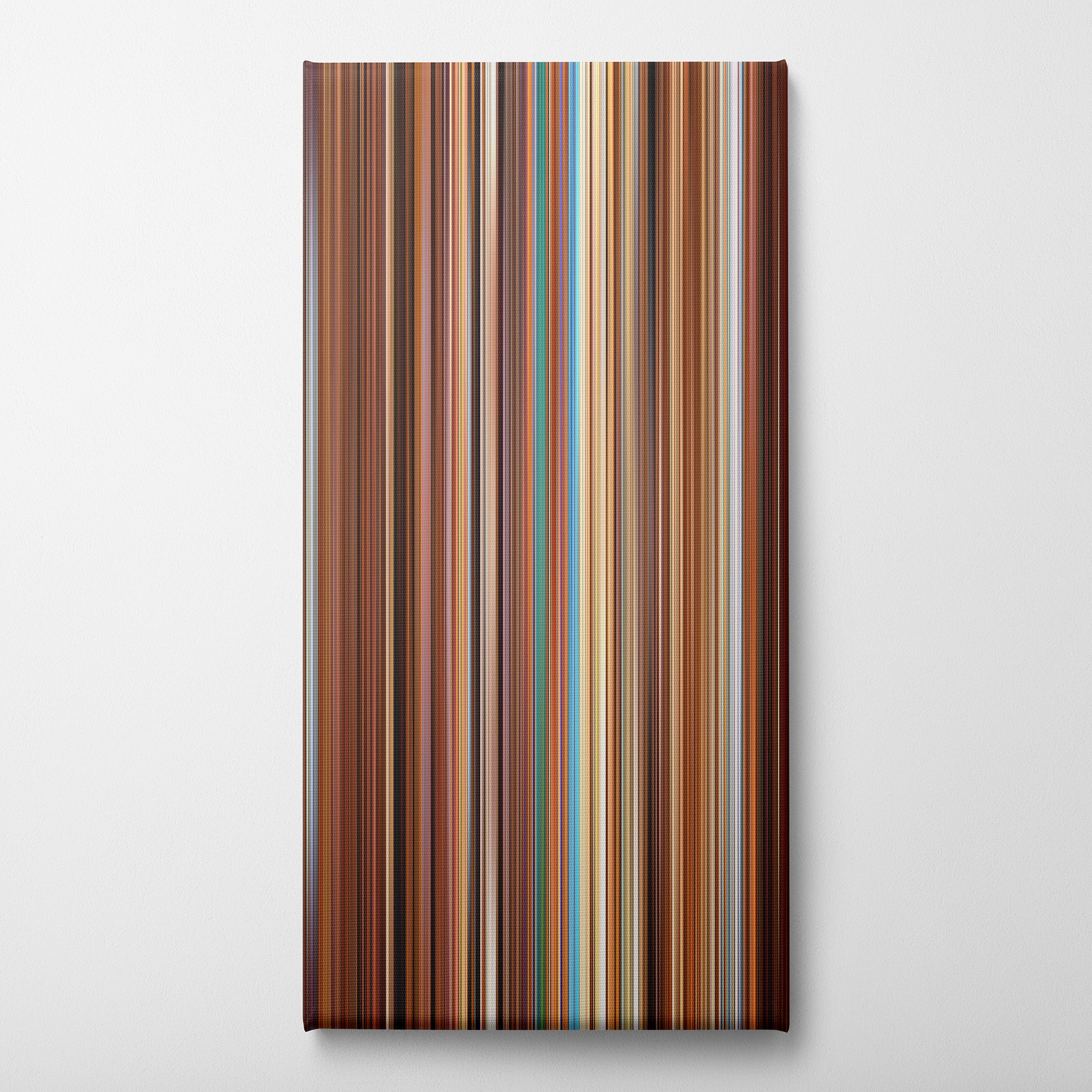 The Life Aquatic With Steve Zissou (2004) CineSpectrum Color Spectrum Canvas Print - Vertical on Wall