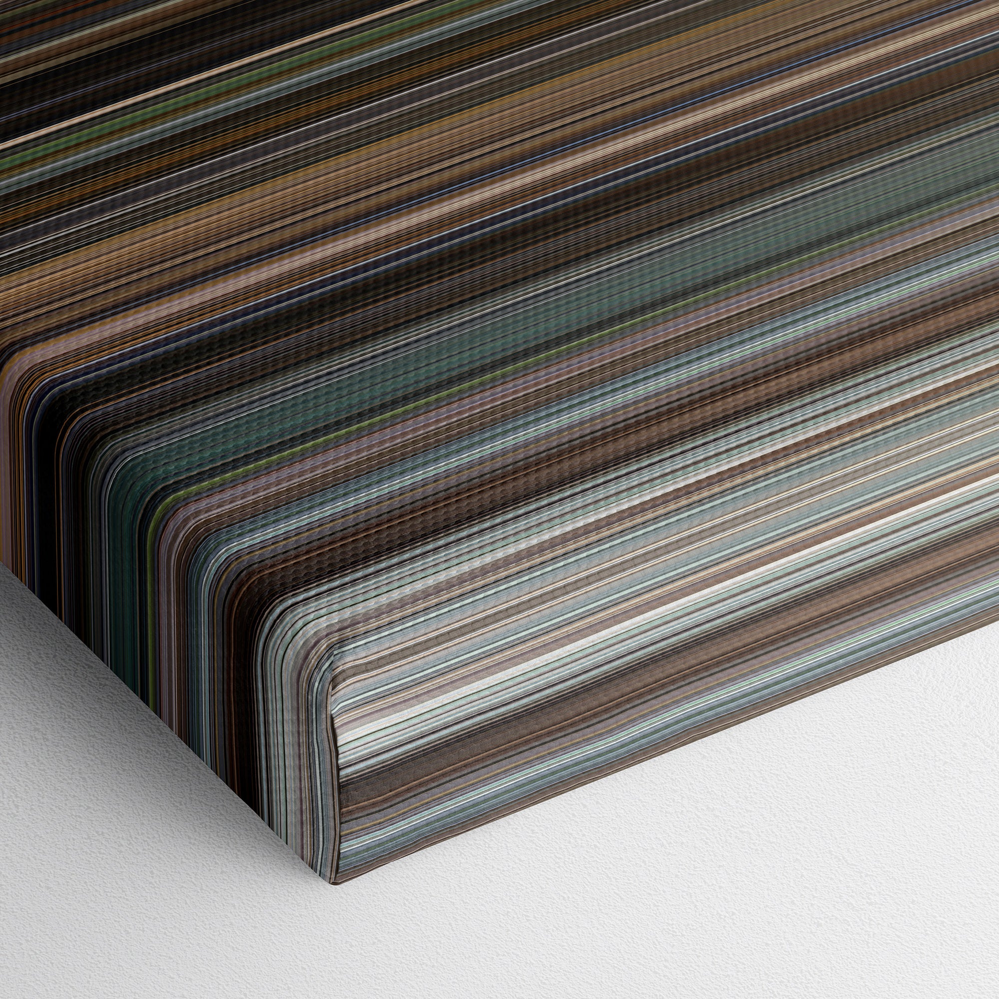 The Lives of Others (2006) CineSpectrum Color Spectrum Canvas Print - Close Up of Bottom of Print
