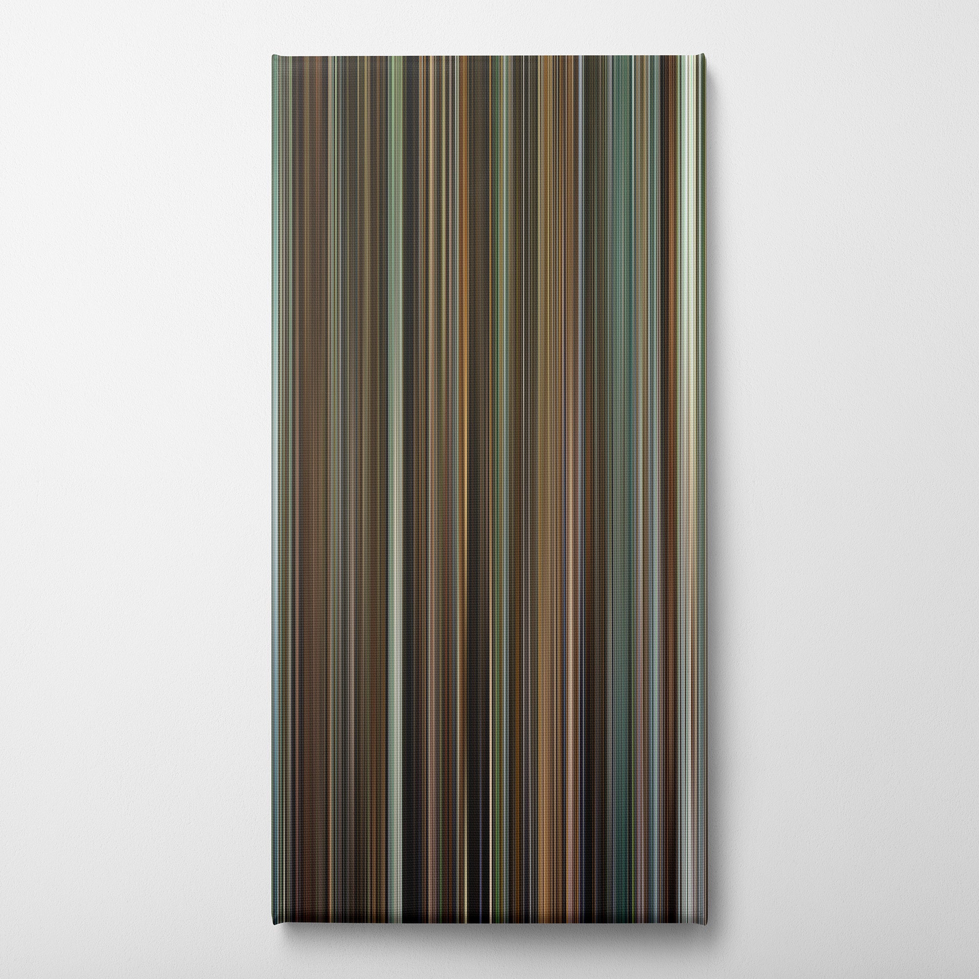 The Lives of Others (2006) CineSpectrum Color Spectrum Canvas Print - Vertical on Wall