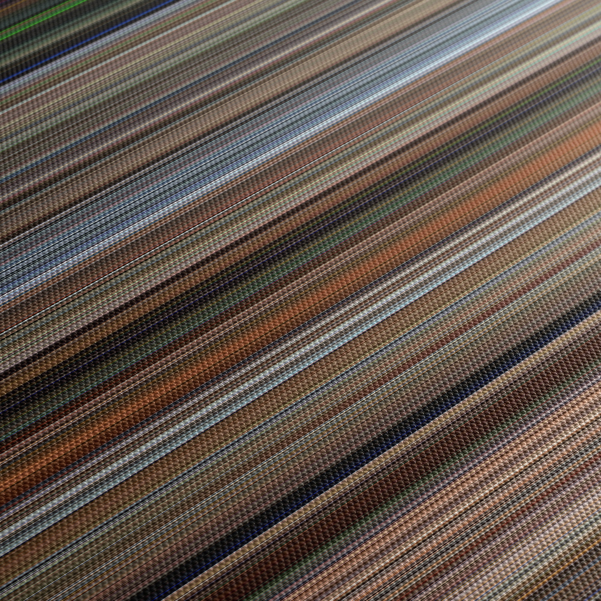 The Living Daylights (1987) CineSpectrum Color Spectrum Canvas Print - Close Up of Middle of Print