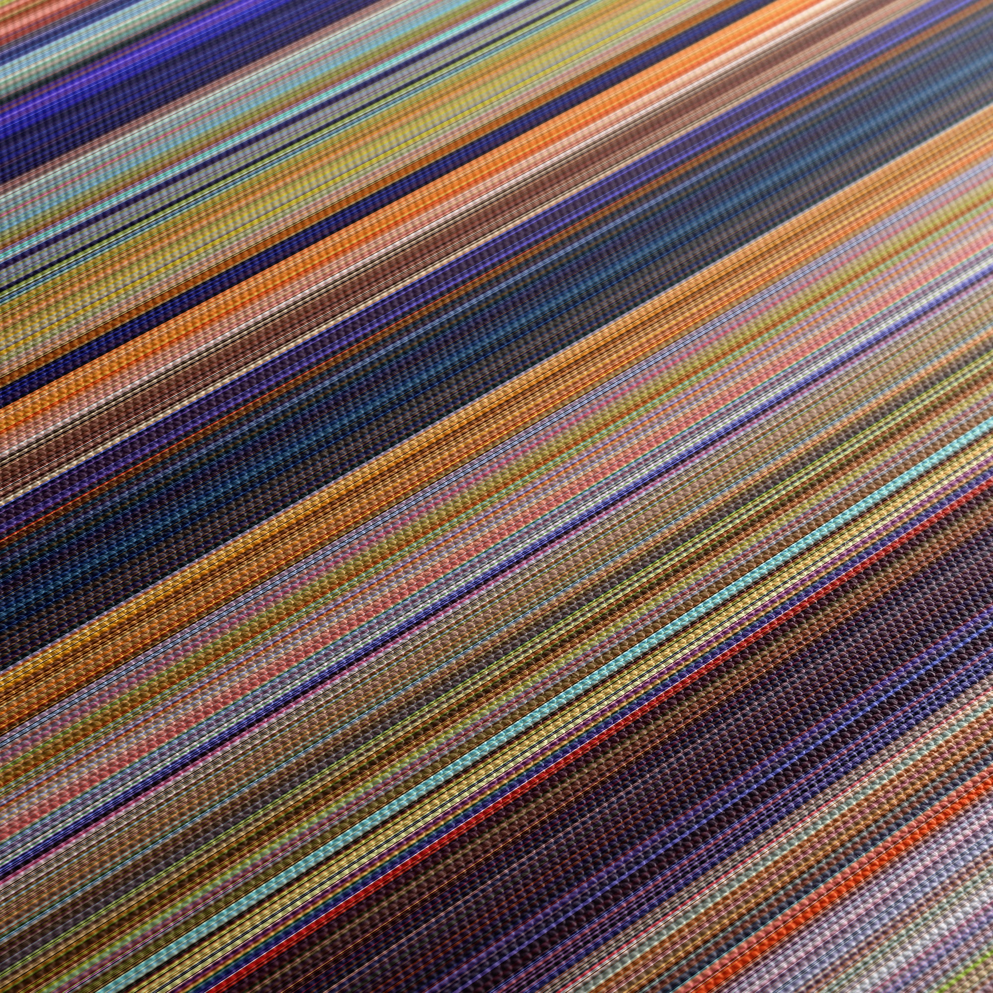 The Lorax (2012) CineSpectrum Color Spectrum Canvas Print - Close Up of Middle of Print