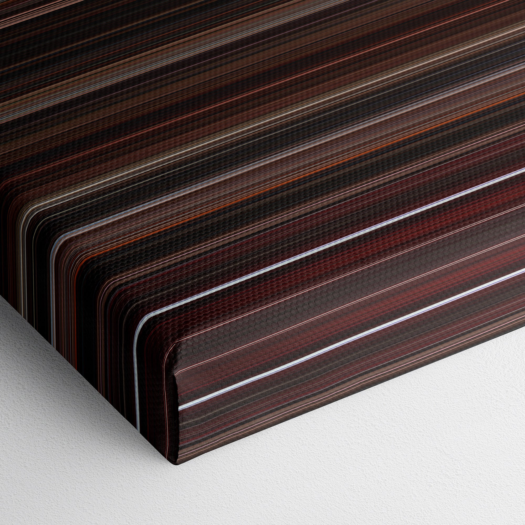 The Lost Boys (1987) CineSpectrum Color Spectrum Canvas Print - Close Up of Bottom of Print