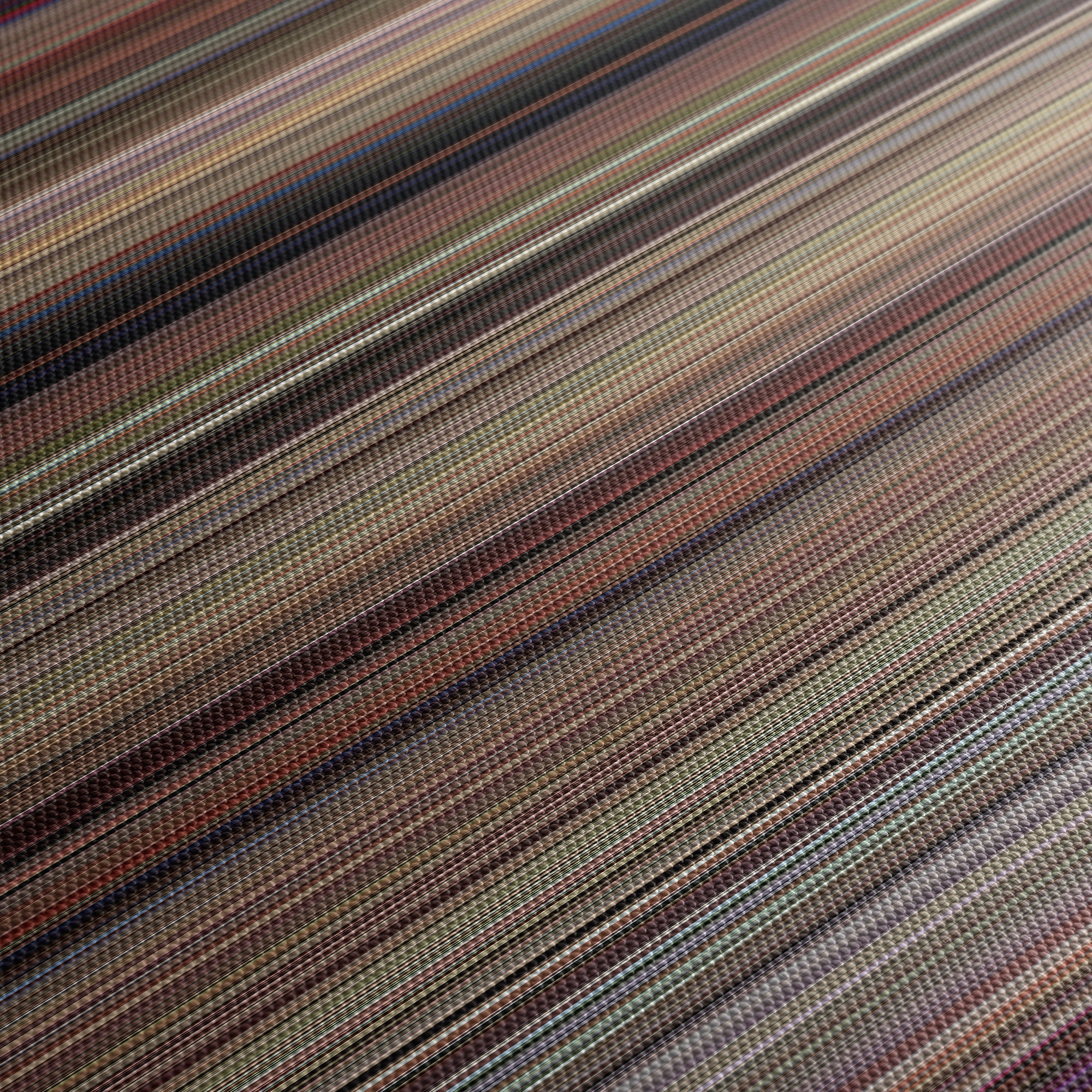 The Man With the Golden Gun (1974) CineSpectrum Color Spectrum Canvas Print - Close Up of Middle of Print
