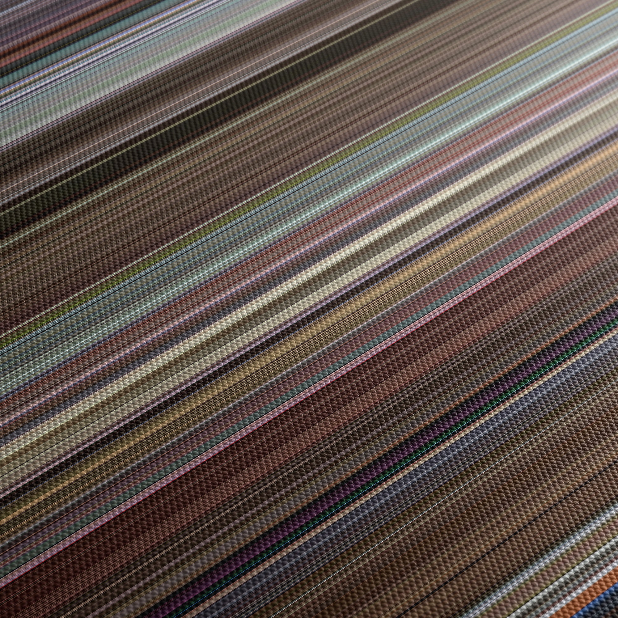 The Meaning of Life (1983) CineSpectrum Color Spectrum Canvas Print - Close Up of Middle of Print