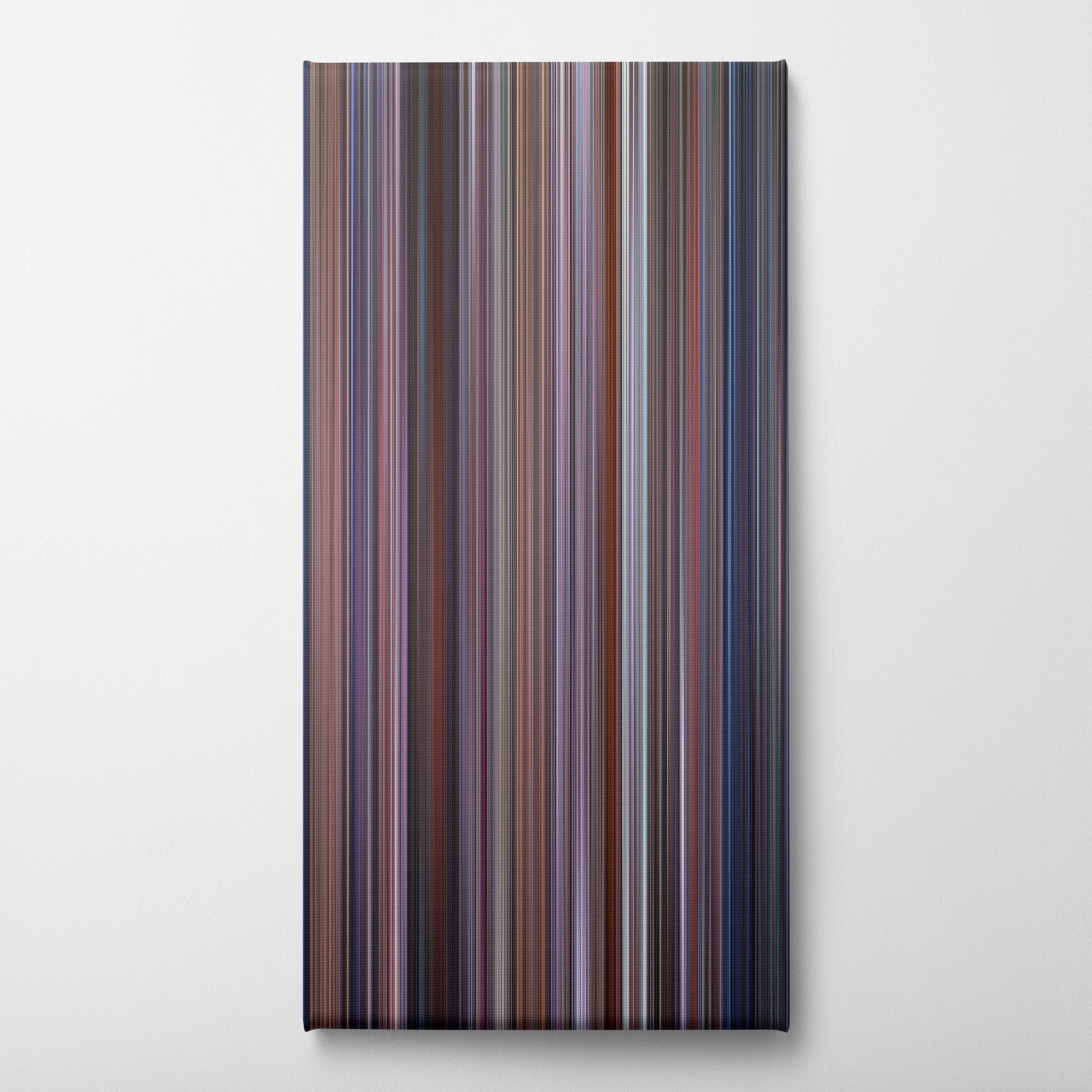 The Naked Gun 2 1-2 - The Smell Of Fear (1991) CineSpectrum Color Spectrum Canvas Print - Vertical on Wall