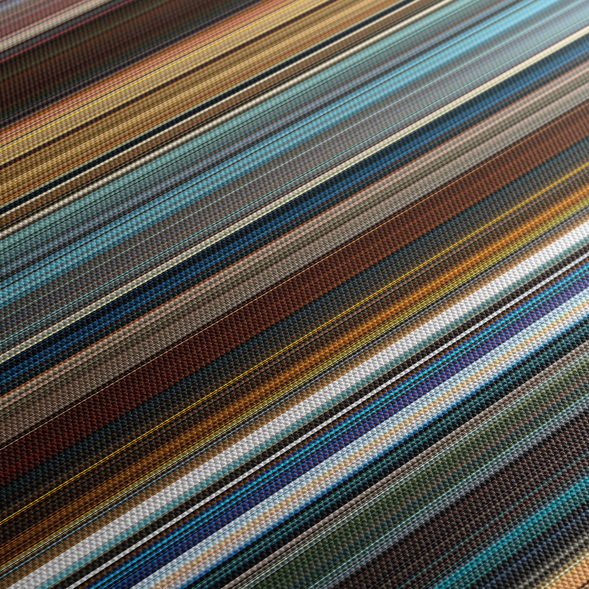 The Neverending Story (1984) CineSpectrum Color Spectrum Canvas Print - Close Up of Middle of Print