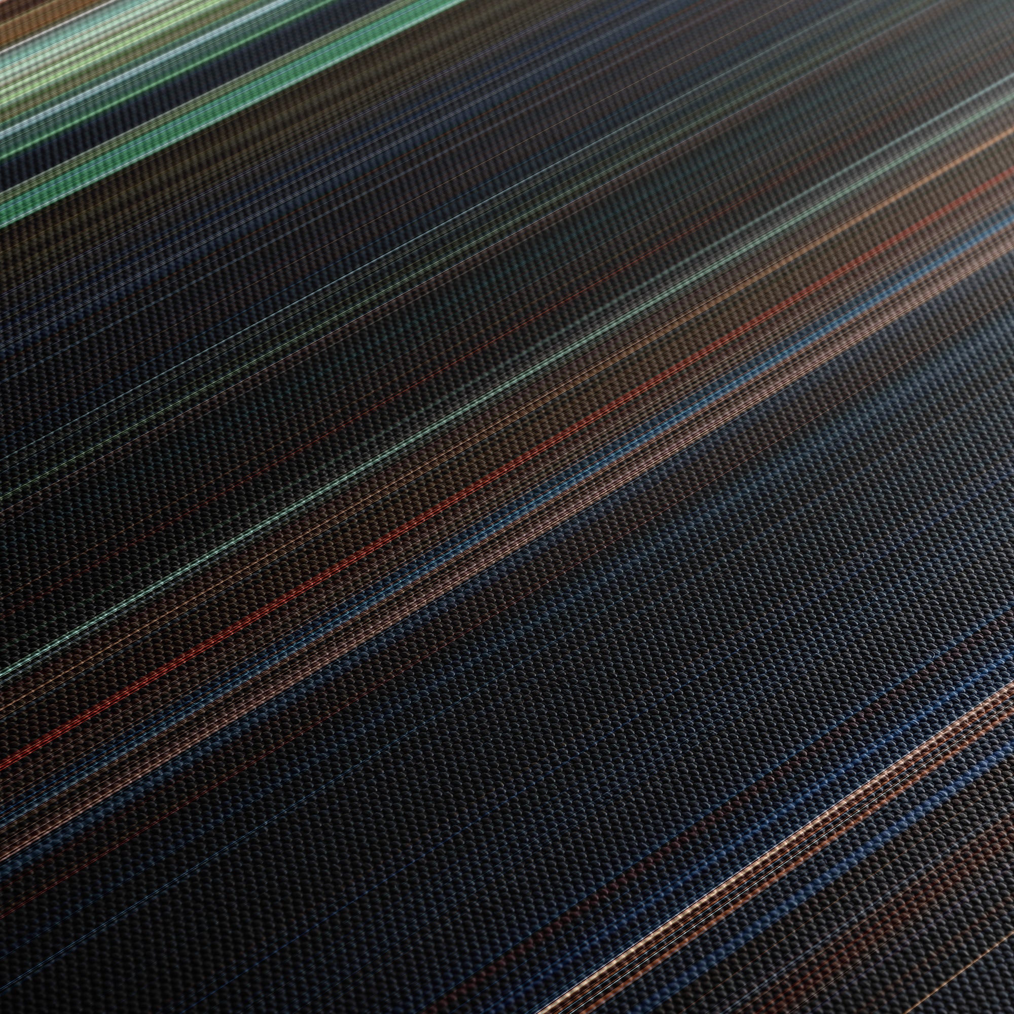 The Nun (2018) CineSpectrum Color Spectrum Canvas Print - Close Up of Middle of Print
