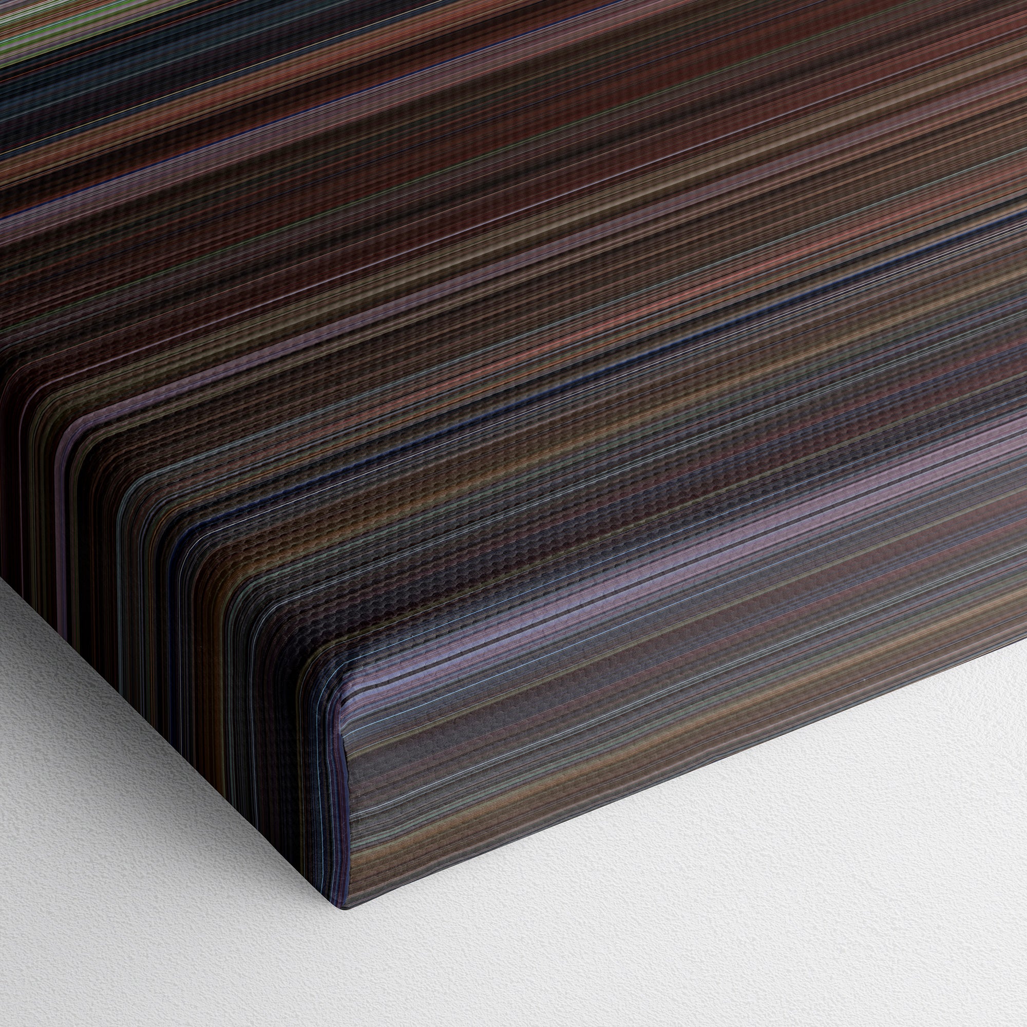 The Princess Bride (1987) CineSpectrum Color Spectrum Canvas Print - Close Up of Bottom of Print