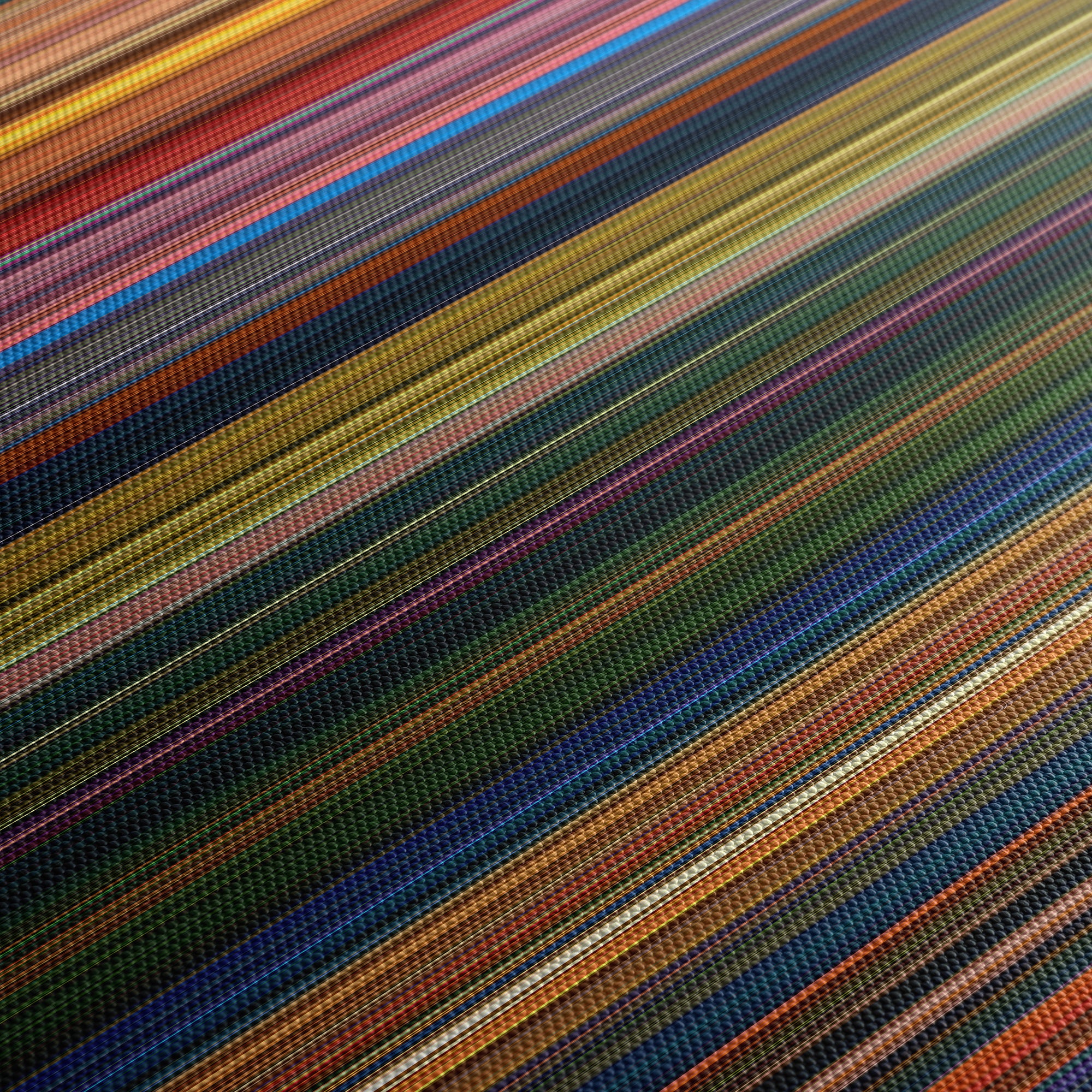 The Princess and the Frog (2009) CineSpectrum Color Spectrum Canvas Print - Close Up of Middle of Print