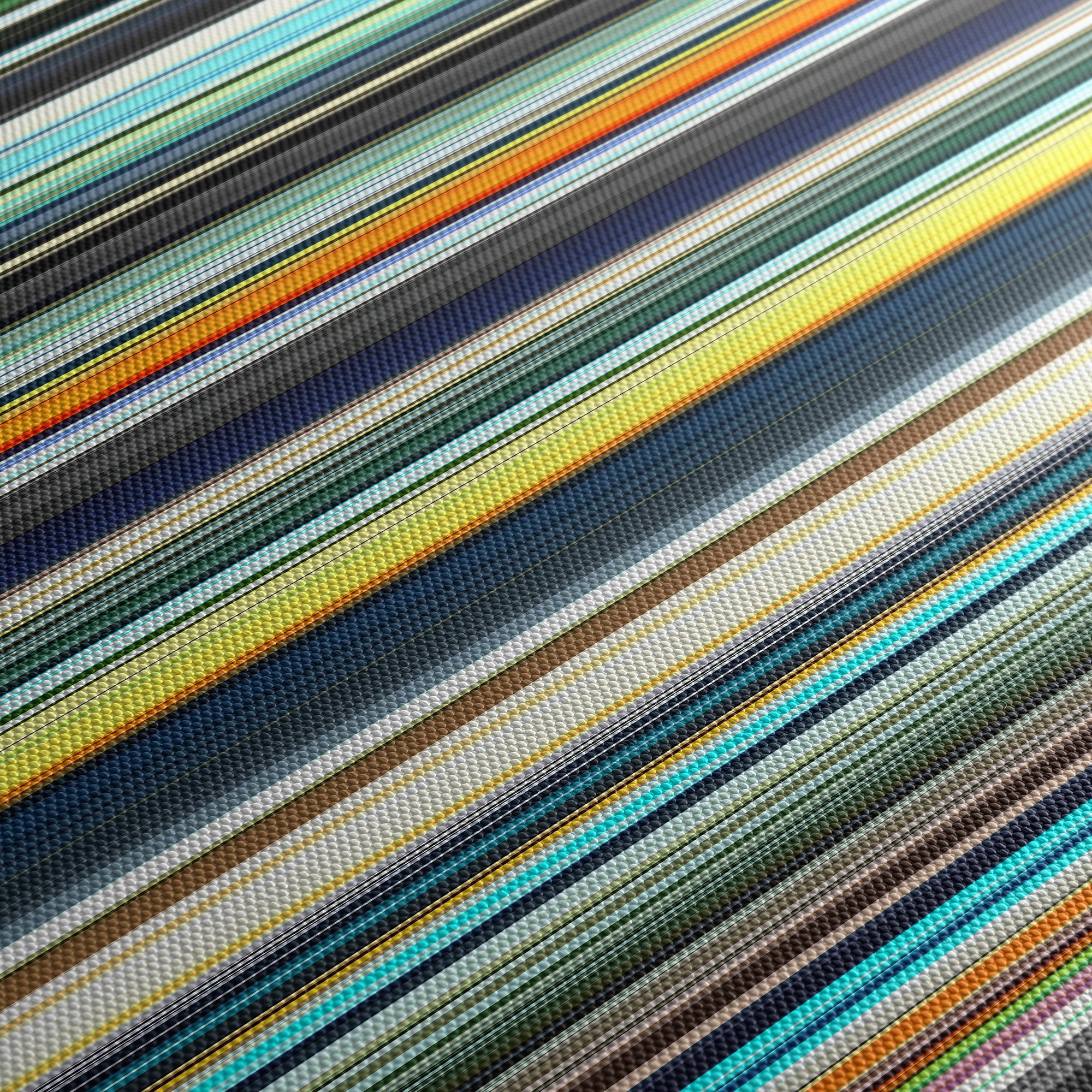 The Red Turtle (2016) CineSpectrum Color Spectrum Canvas Print - Close Up of Middle of Print