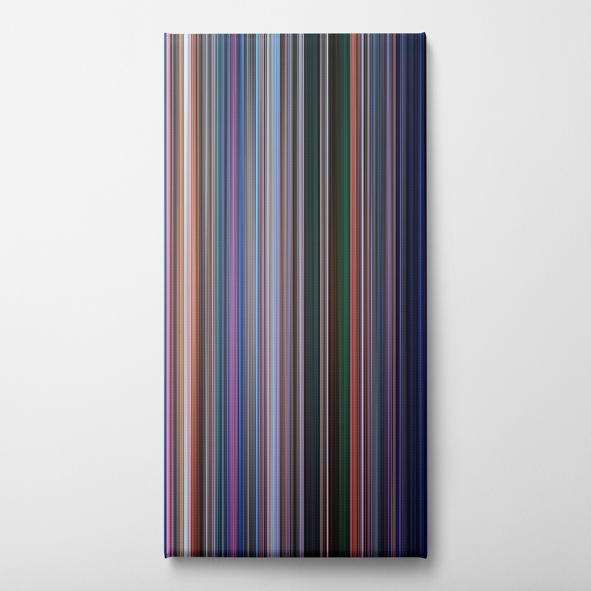The Rescuers Down Under (1990) CineSpectrum Color Spectrum Canvas Print - Vertical on Wall