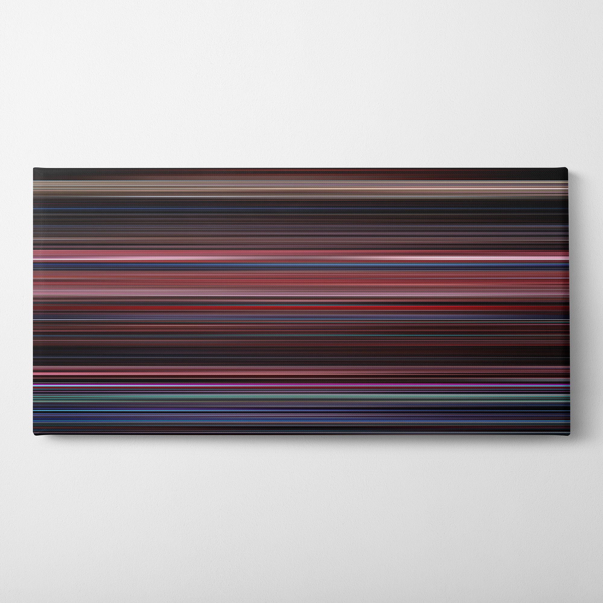 The Rocky Horror Picture Show (1975) CineSpectrum Color Spectrum Canvas Print - Horizontal on Wall