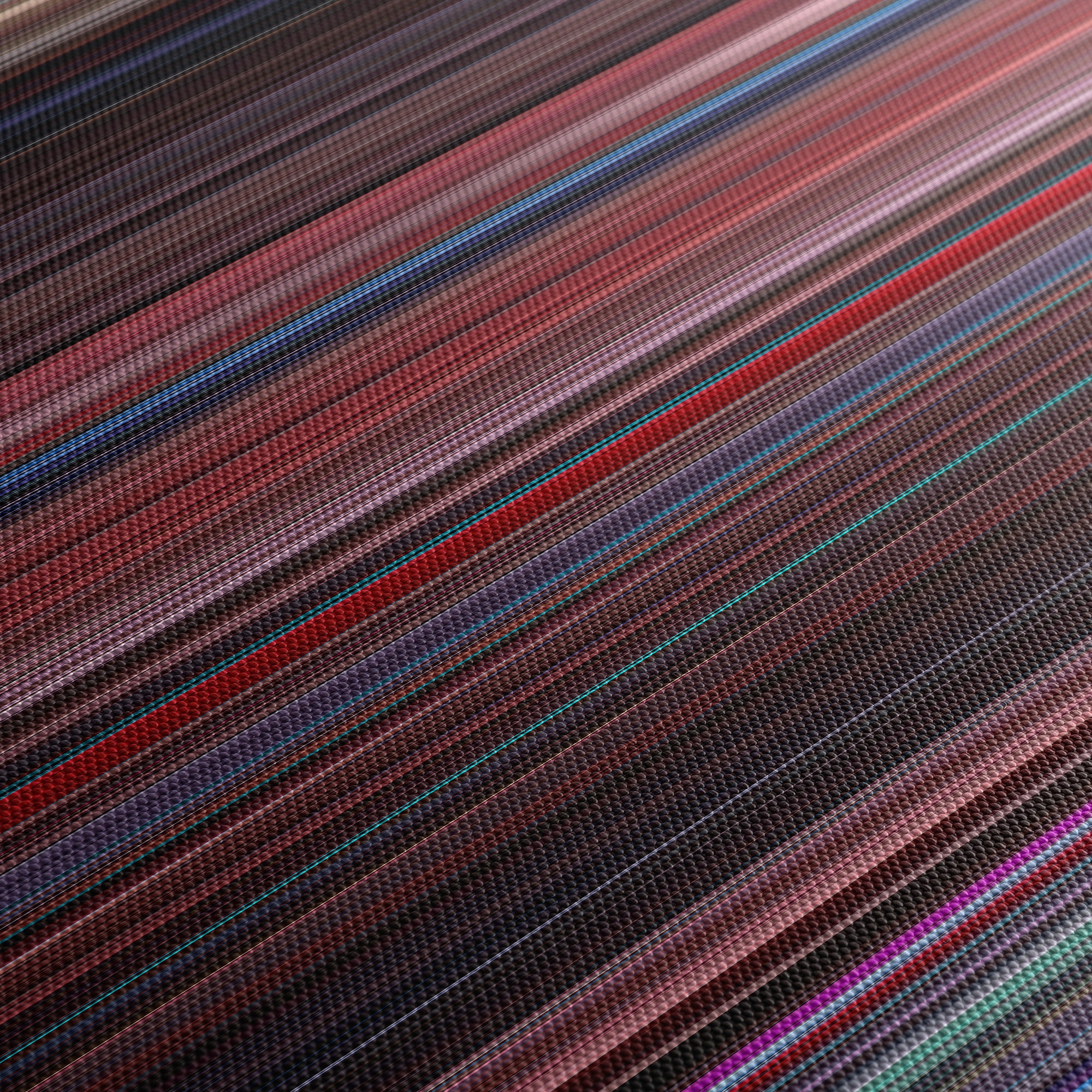 The Rocky Horror Picture Show (1975) CineSpectrum Color Spectrum Canvas Print - Close Up of Middle of Print