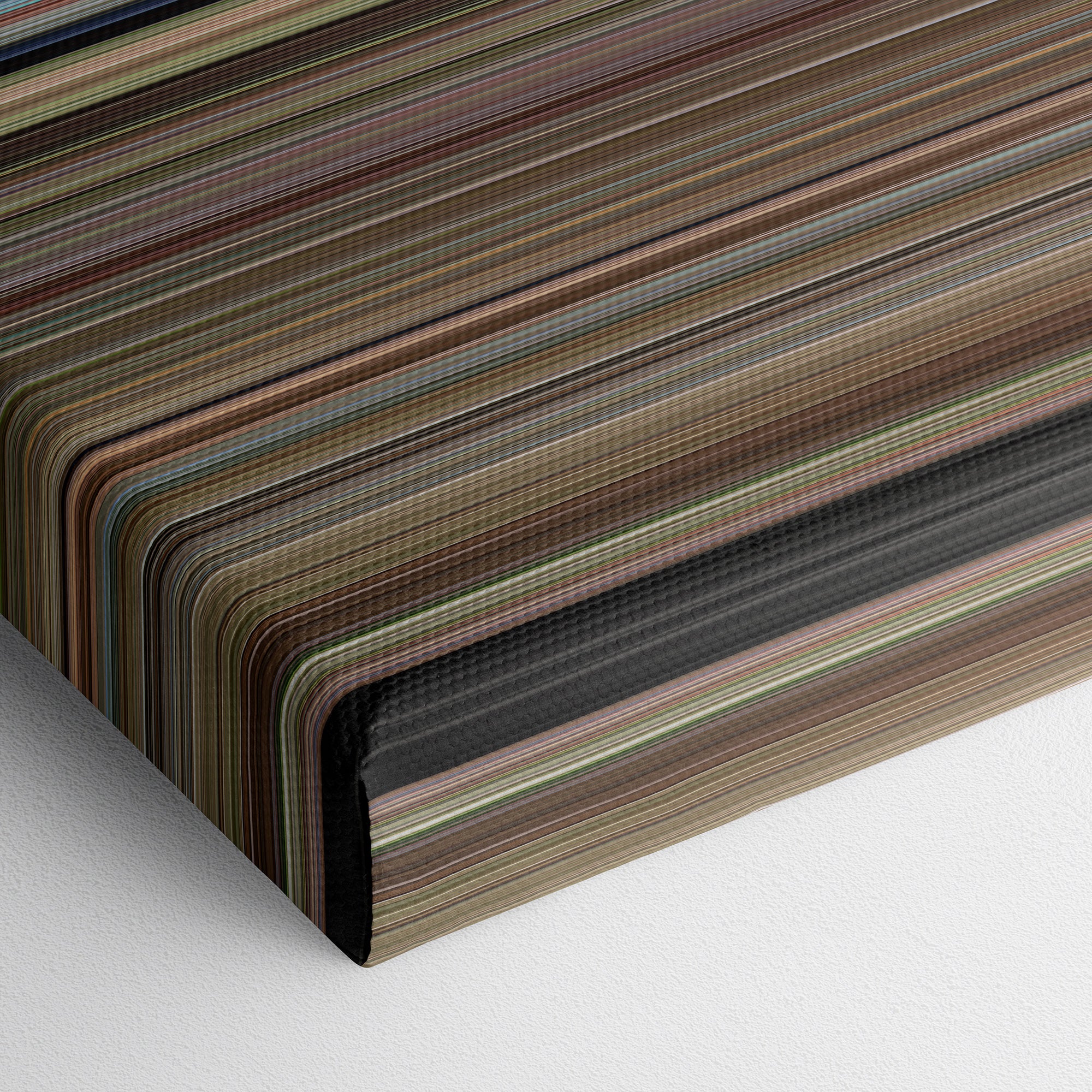 The Sandlot (1993) CineSpectrum Color Spectrum Canvas Print - Close Up of Bottom of Print