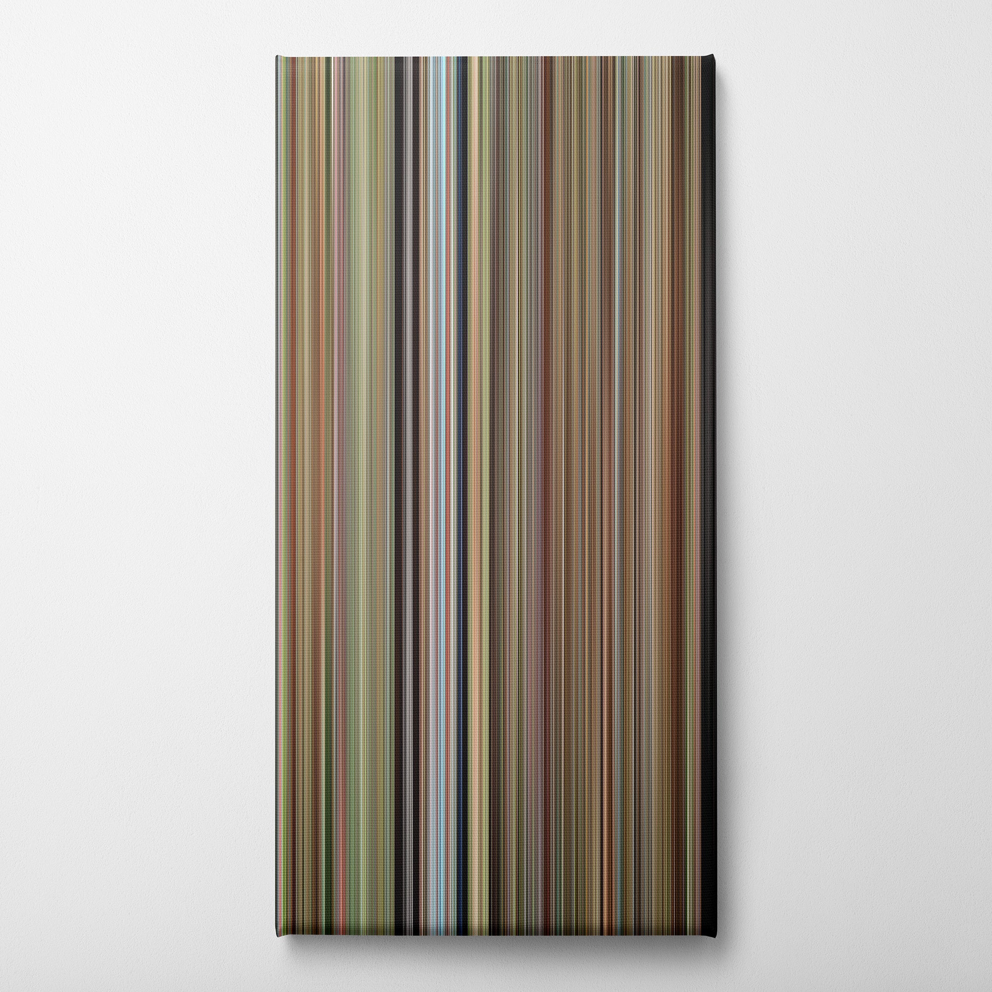 The Sandlot (1993) CineSpectrum Color Spectrum Canvas Print - Vertical on Wall