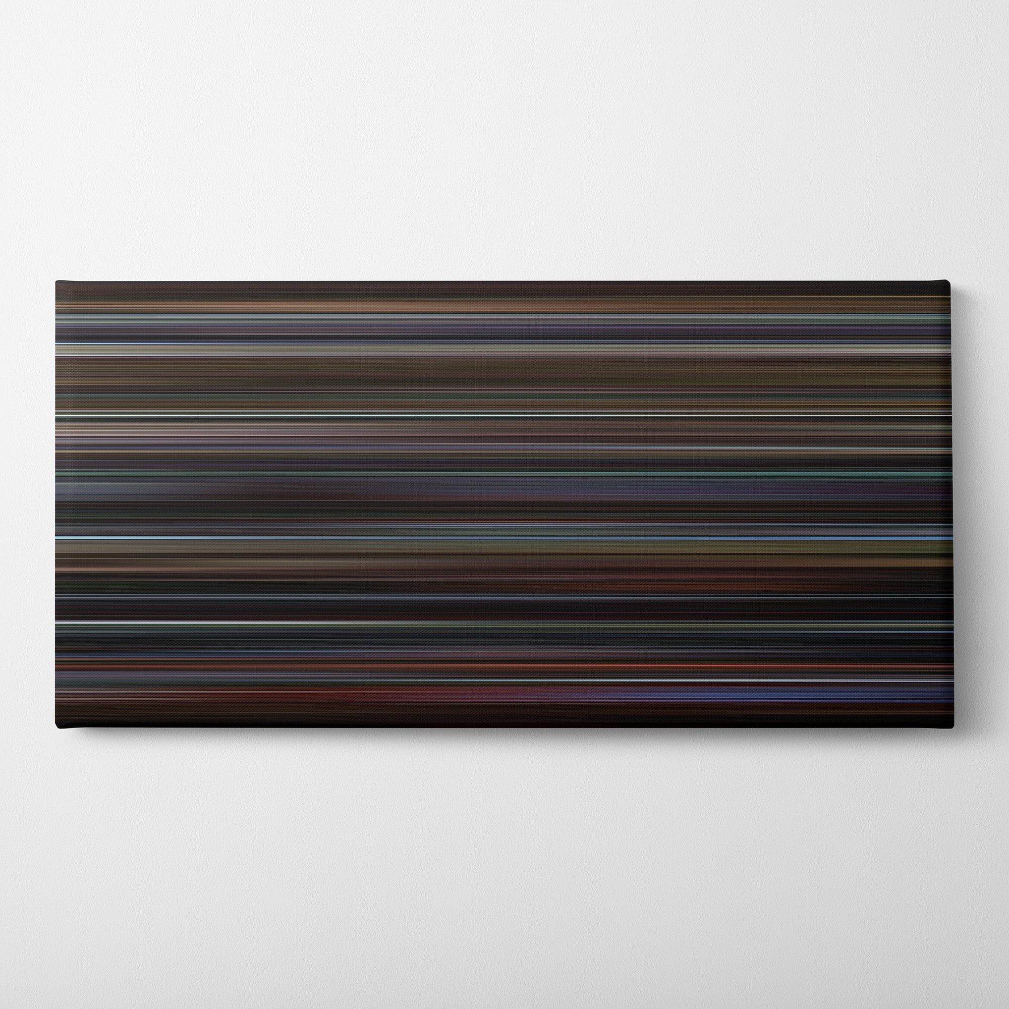 The Sixth Sense (1999) CineSpectrum Color Spectrum Canvas Print - Horizontal on Wall