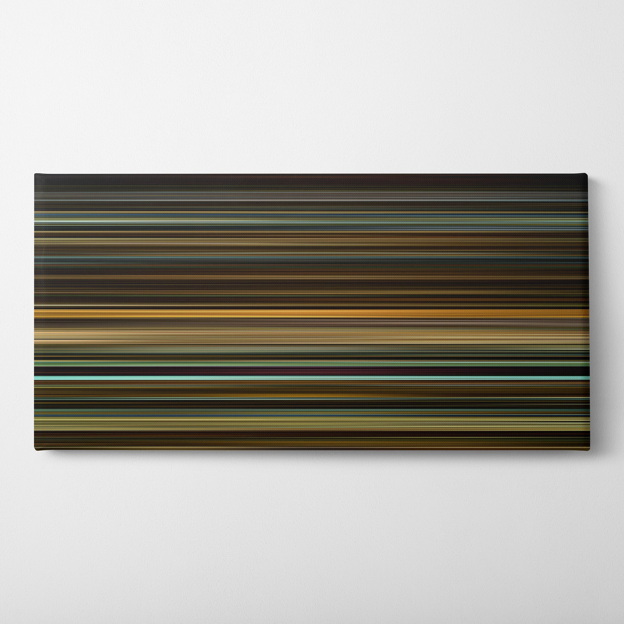 The Social Network (2010) CineSpectrum Color Spectrum Canvas Print - Horizontal on Wall