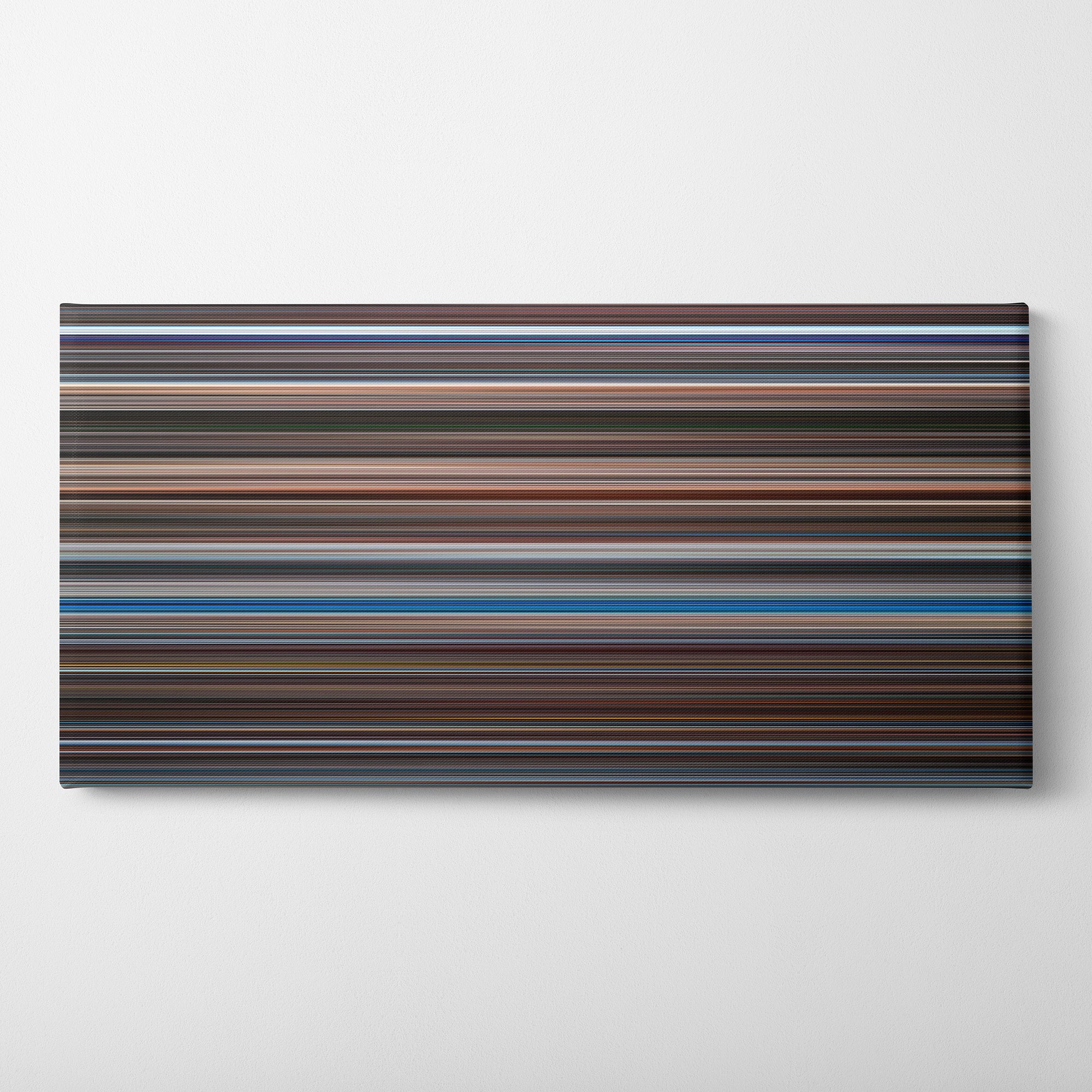 The Spy Who Loved Me (1977) CineSpectrum Color Spectrum Canvas Print - Horizontal on Wall