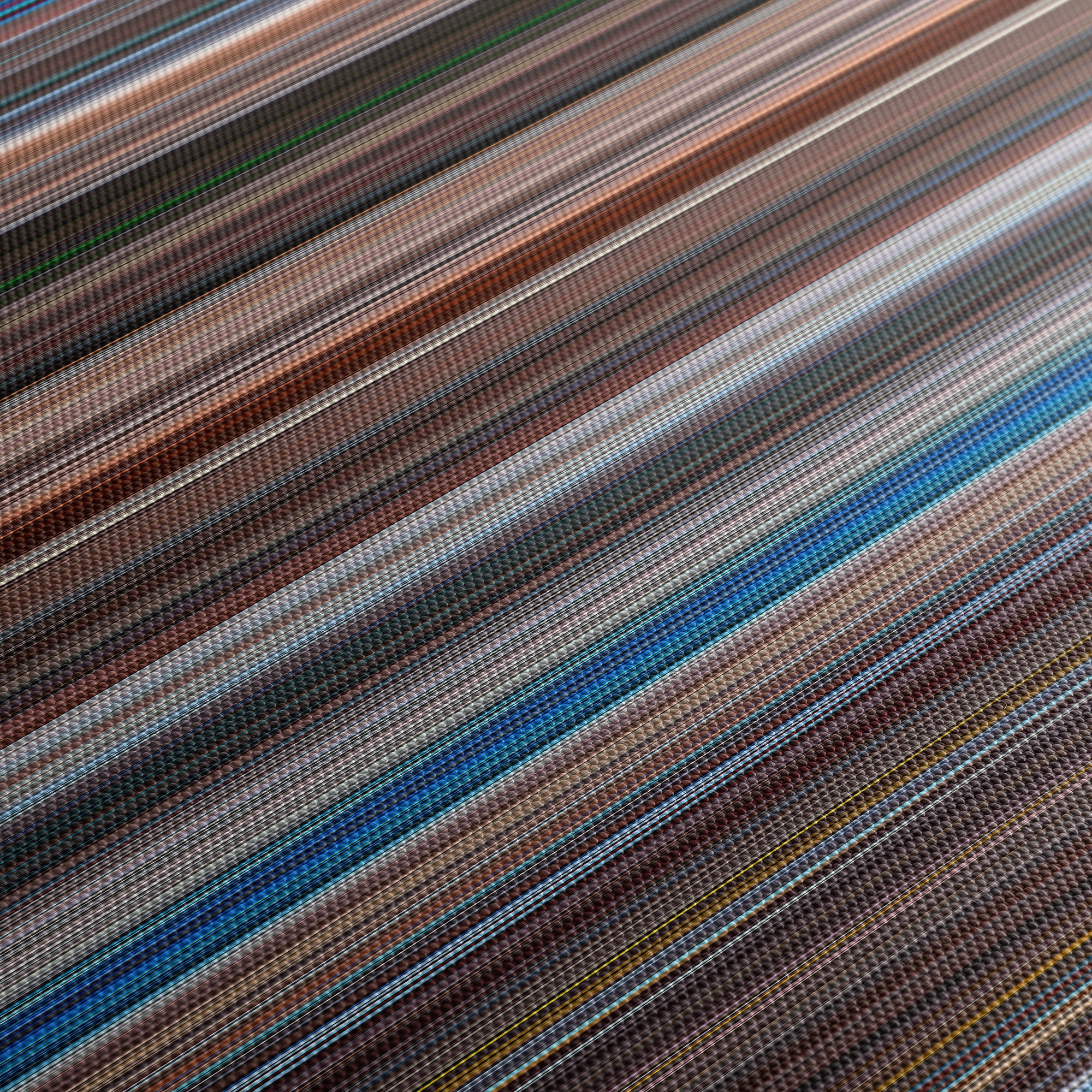 The Spy Who Loved Me (1977) CineSpectrum Color Spectrum Canvas Print - Close Up of Middle of Print