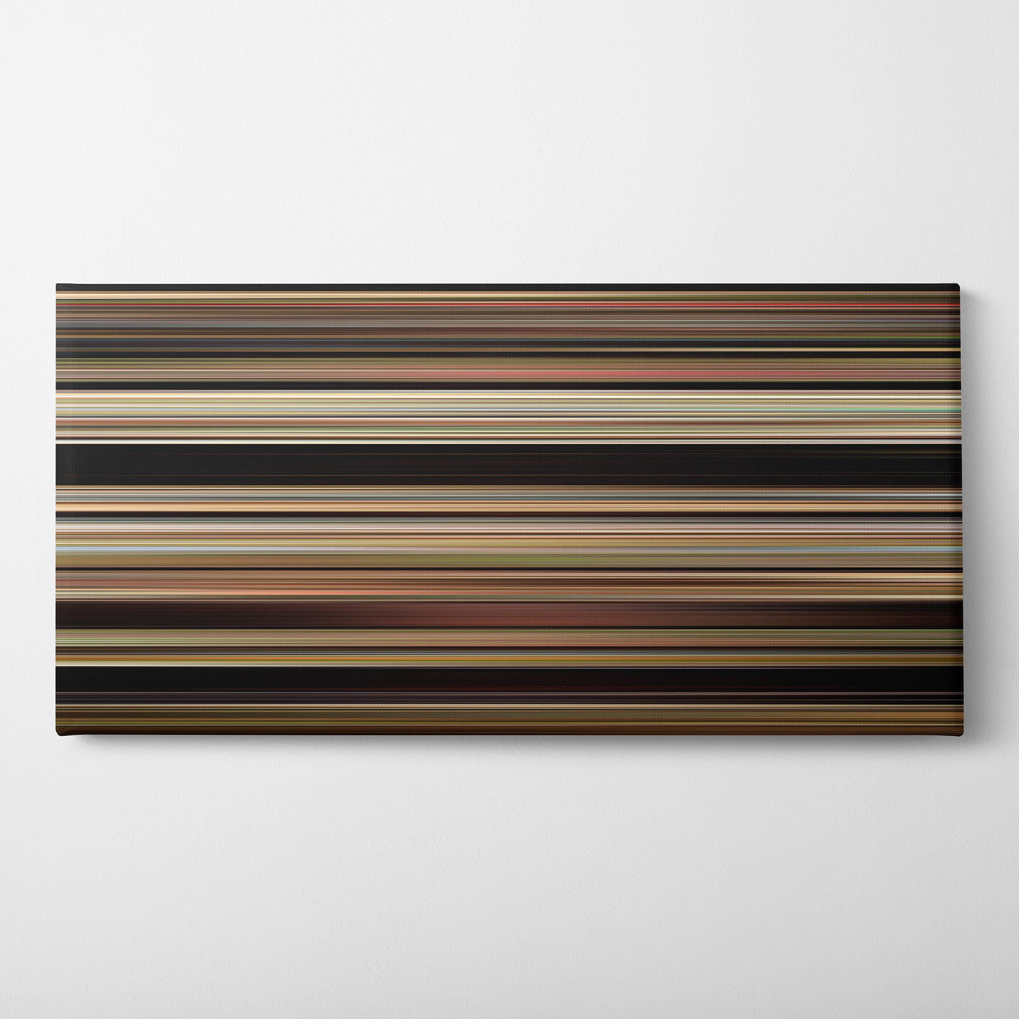The Straight Story (1999) CineSpectrum Color Spectrum Canvas Print - Horizontal on Wall