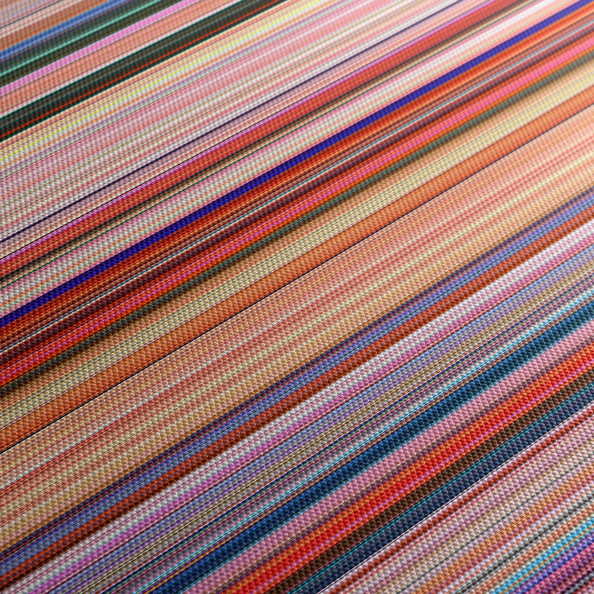 The Super Mario Bros. Movie (2023) CineSpectrum Color Spectrum Canvas Print - Close Up of Middle of Print