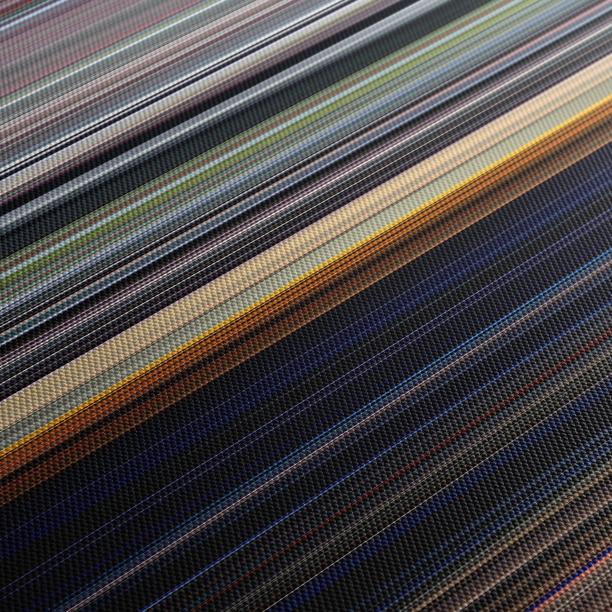 The Texas Chain Saw Massacre (1974) CineSpectrum Color Spectrum Canvas Print - Close Up of Middle of Print