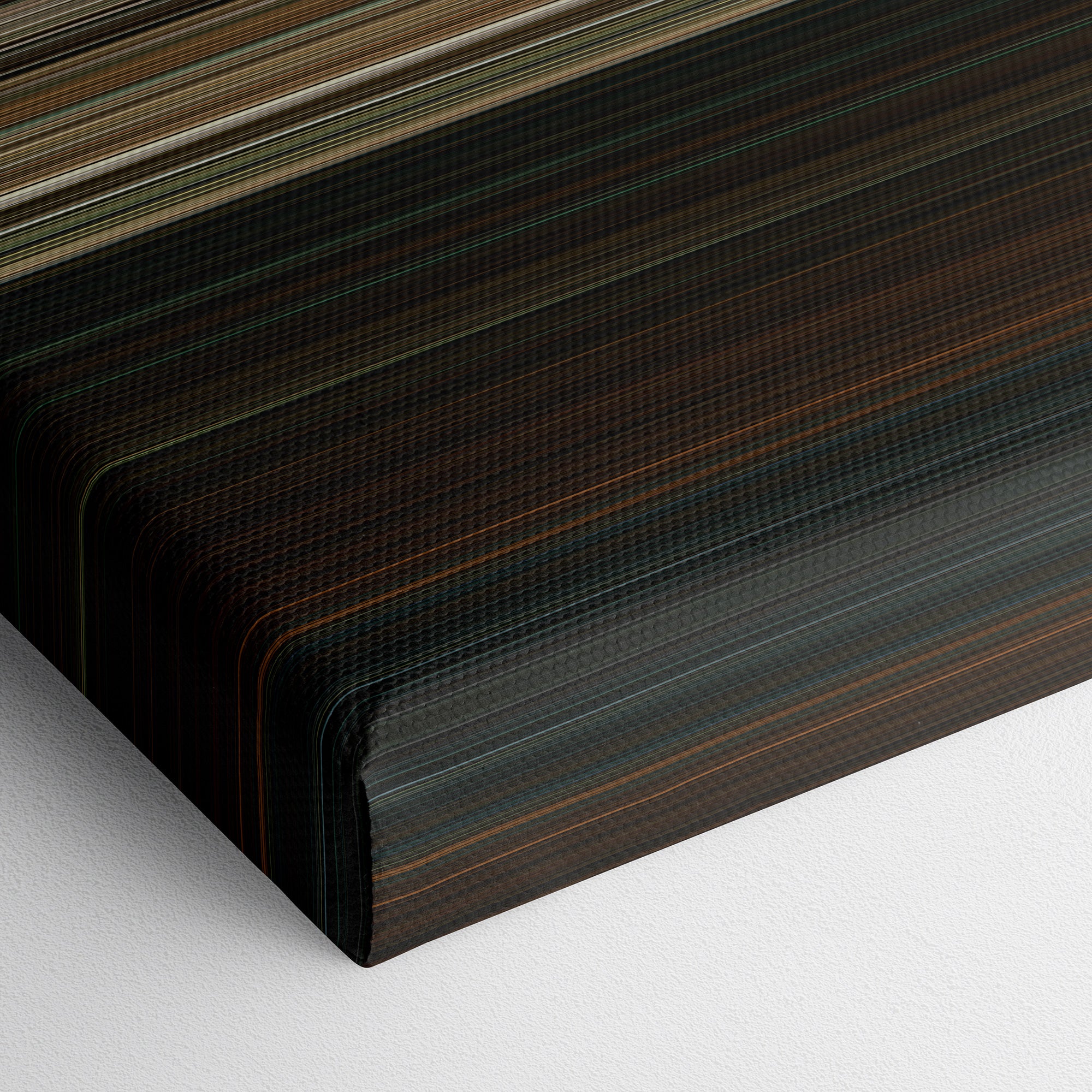 The Texas Chainsaw Massacre - The Beginning (2006) CineSpectrum Color Spectrum Canvas Print - Close Up of Bottom of Print