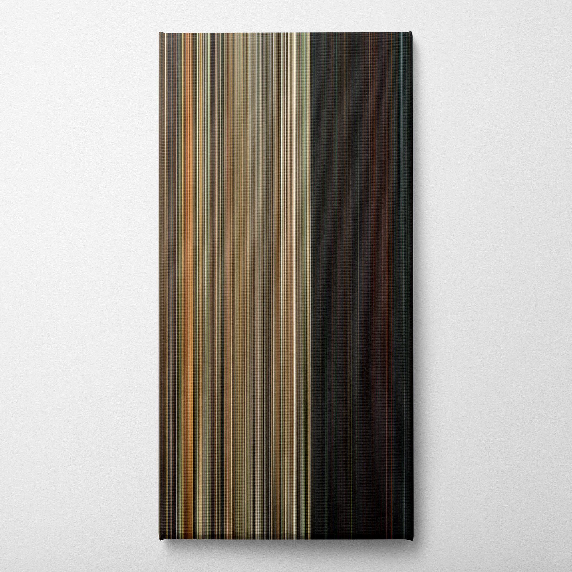The Texas Chainsaw Massacre - The Beginning (2006) CineSpectrum Color Spectrum Canvas Print - Vertical on Wall