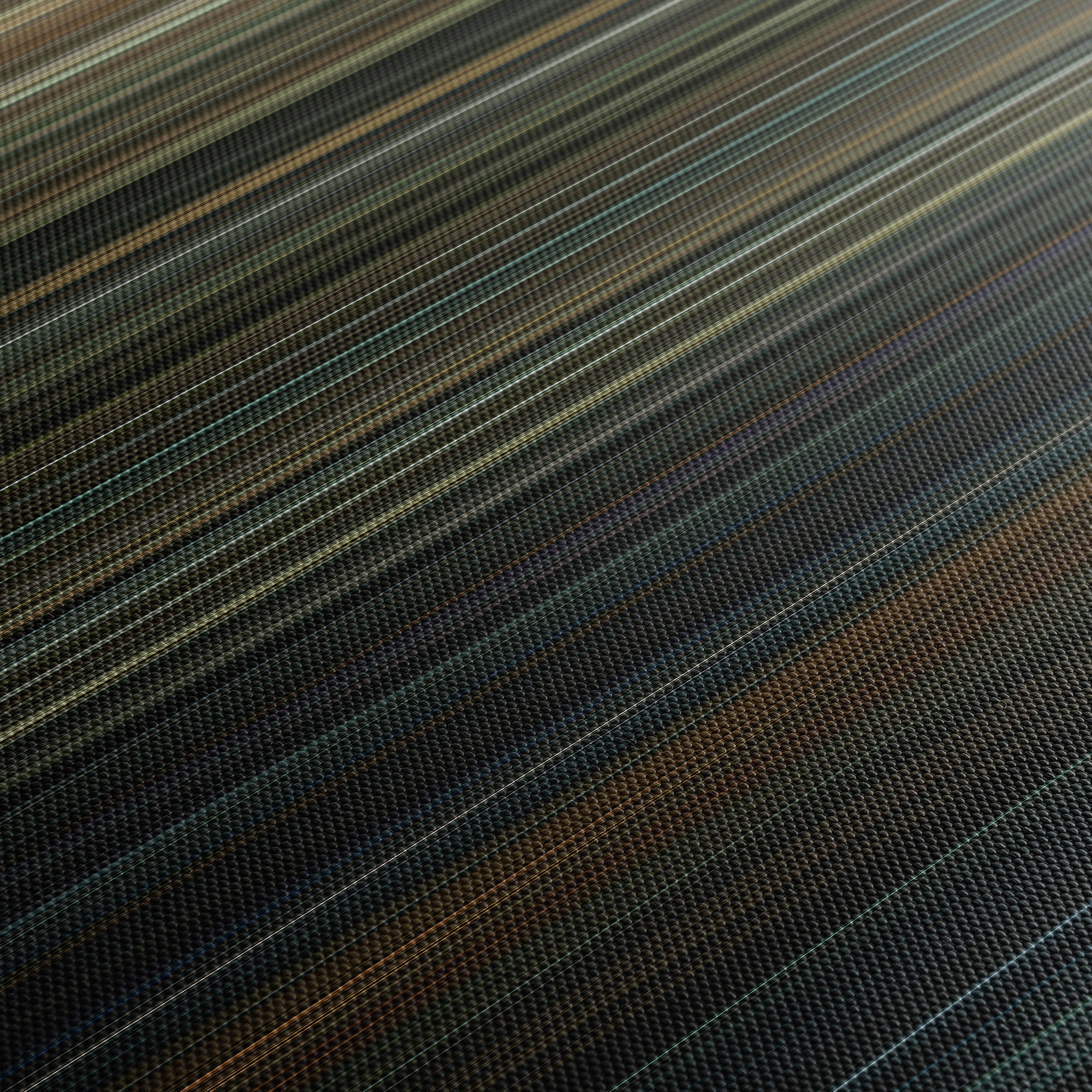 The Texas Chainsaw Massacre (2003) CineSpectrum Color Spectrum Canvas Print - Close Up of Middle of Print