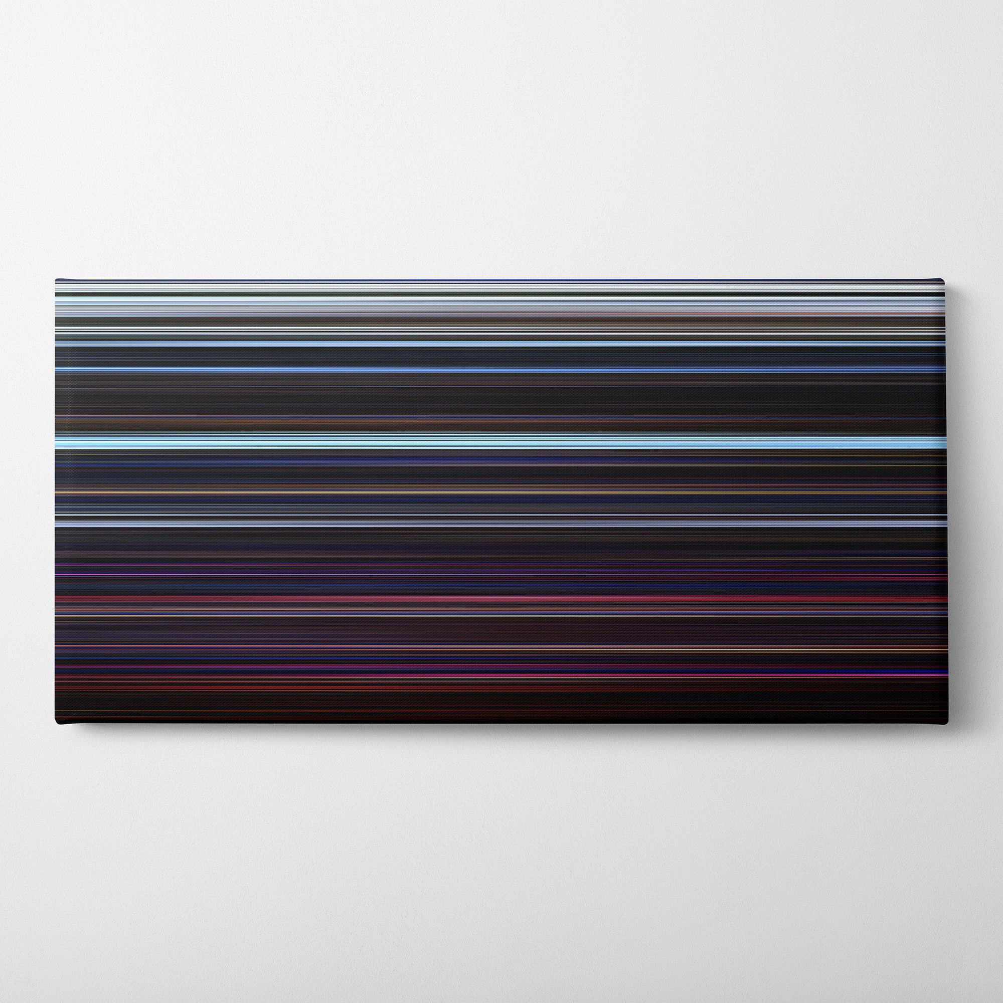 The Thing (1982) CineSpectrum Color Spectrum Canvas Print - Horizontal on Wall