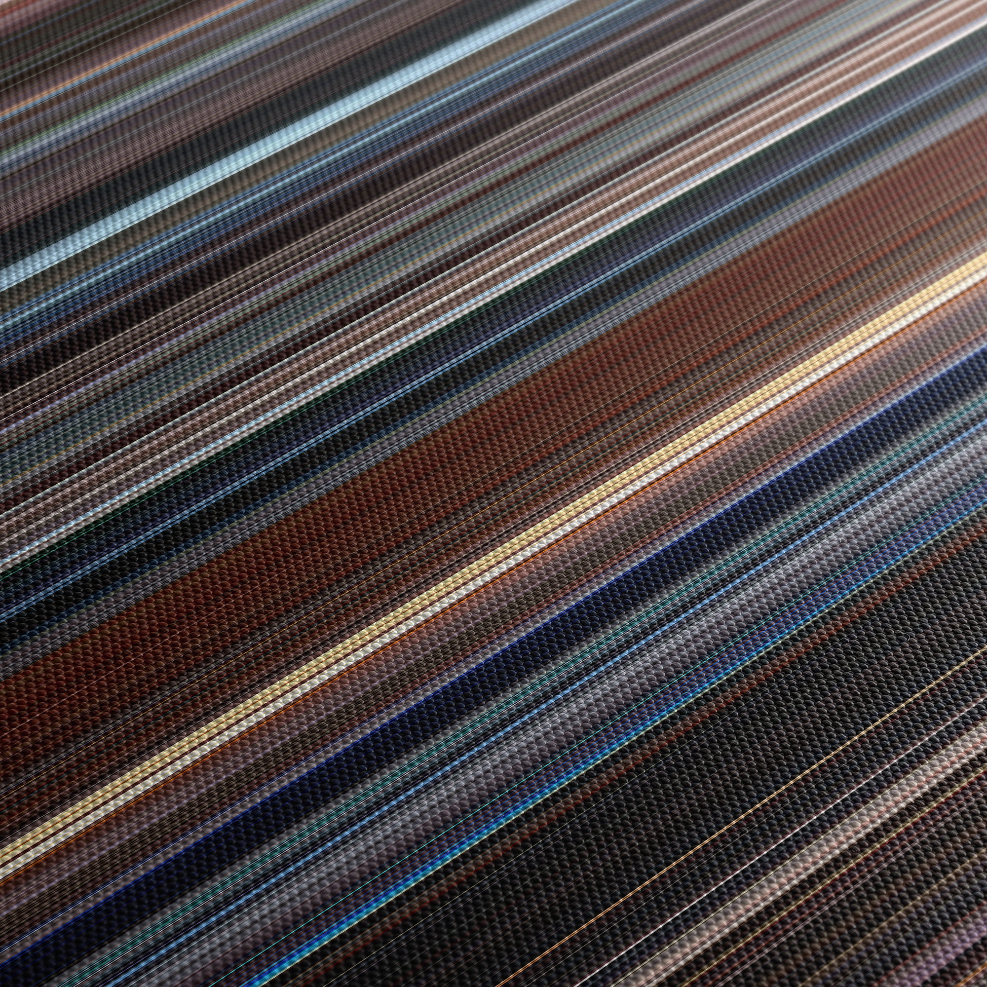 The Usual Suspects (1995) CineSpectrum Color Spectrum Canvas Print - Close Up of Middle of Print