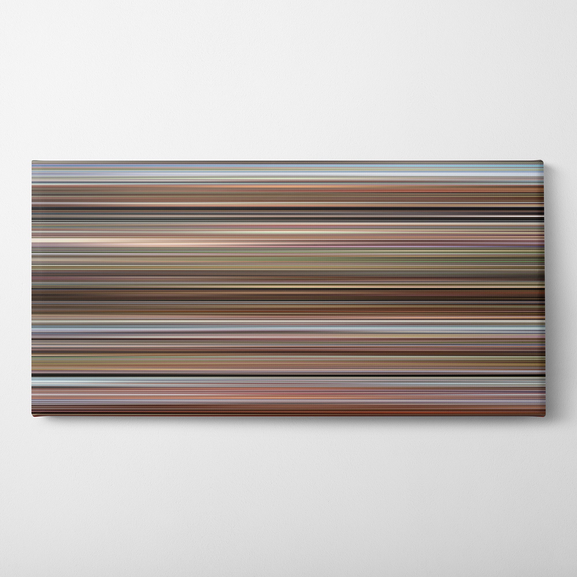 The Wicker Man (1973) CineSpectrum Color Spectrum Canvas Print - Horizontal on Wall