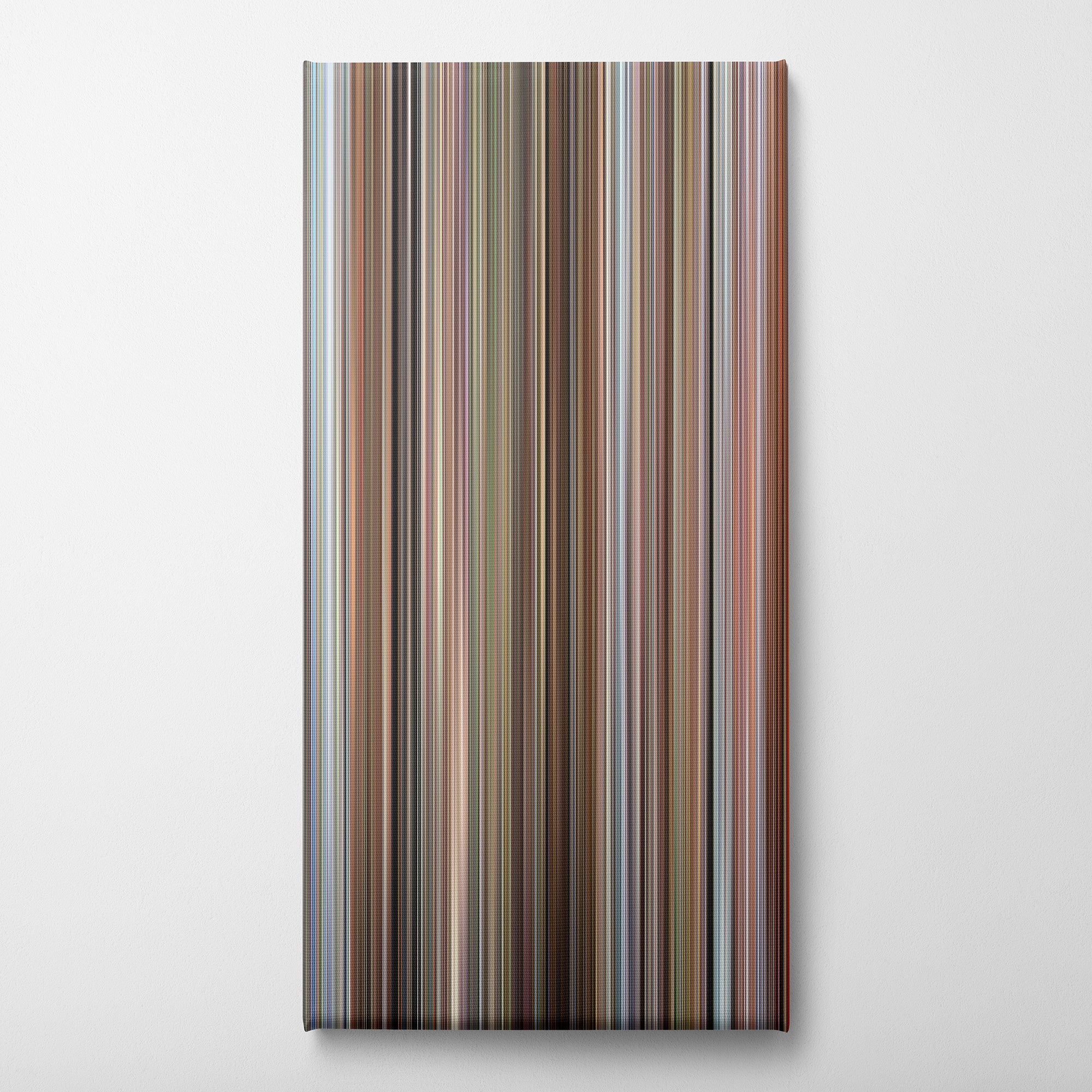 The Wicker Man (1973) CineSpectrum Color Spectrum Canvas Print - Vertical on Wall