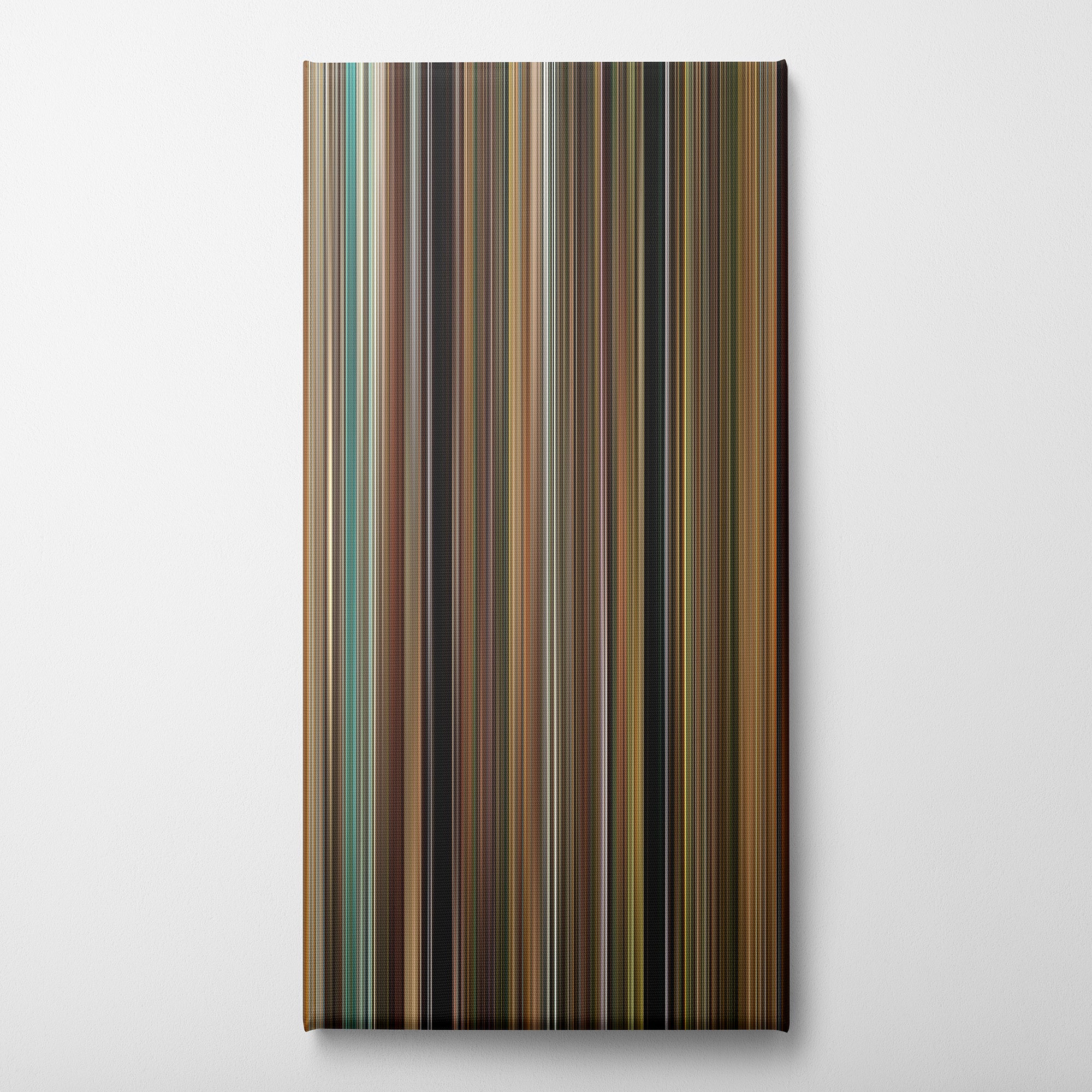 The Wicker Man (2006) CineSpectrum Color Spectrum Canvas Print - Vertical on Wall