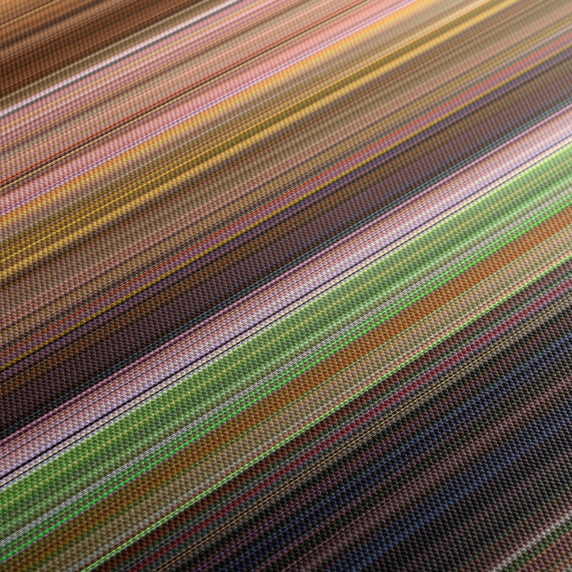 The Wizard of Oz (1939) CineSpectrum Color Spectrum Canvas Print - Close Up of Middle of Print