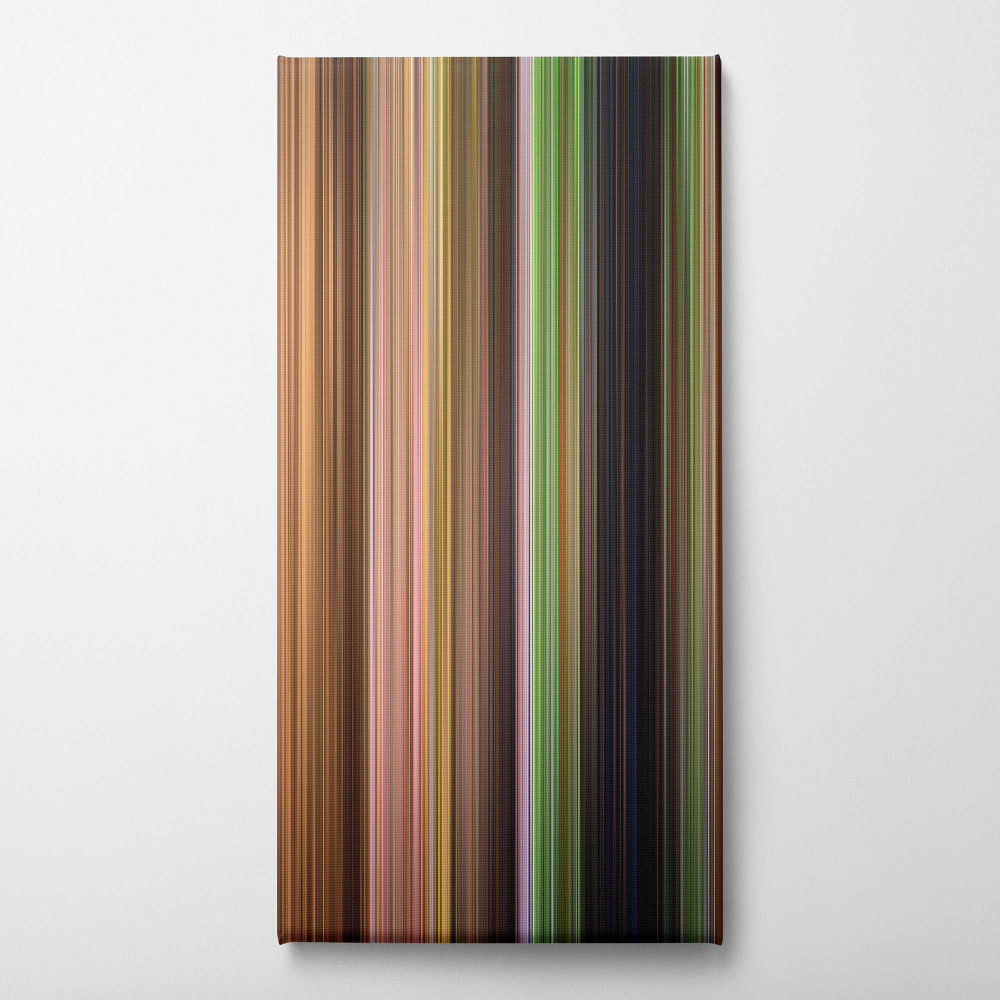 The Wizard of Oz (1939) CineSpectrum Color Spectrum Canvas Print - Vertical on Wall