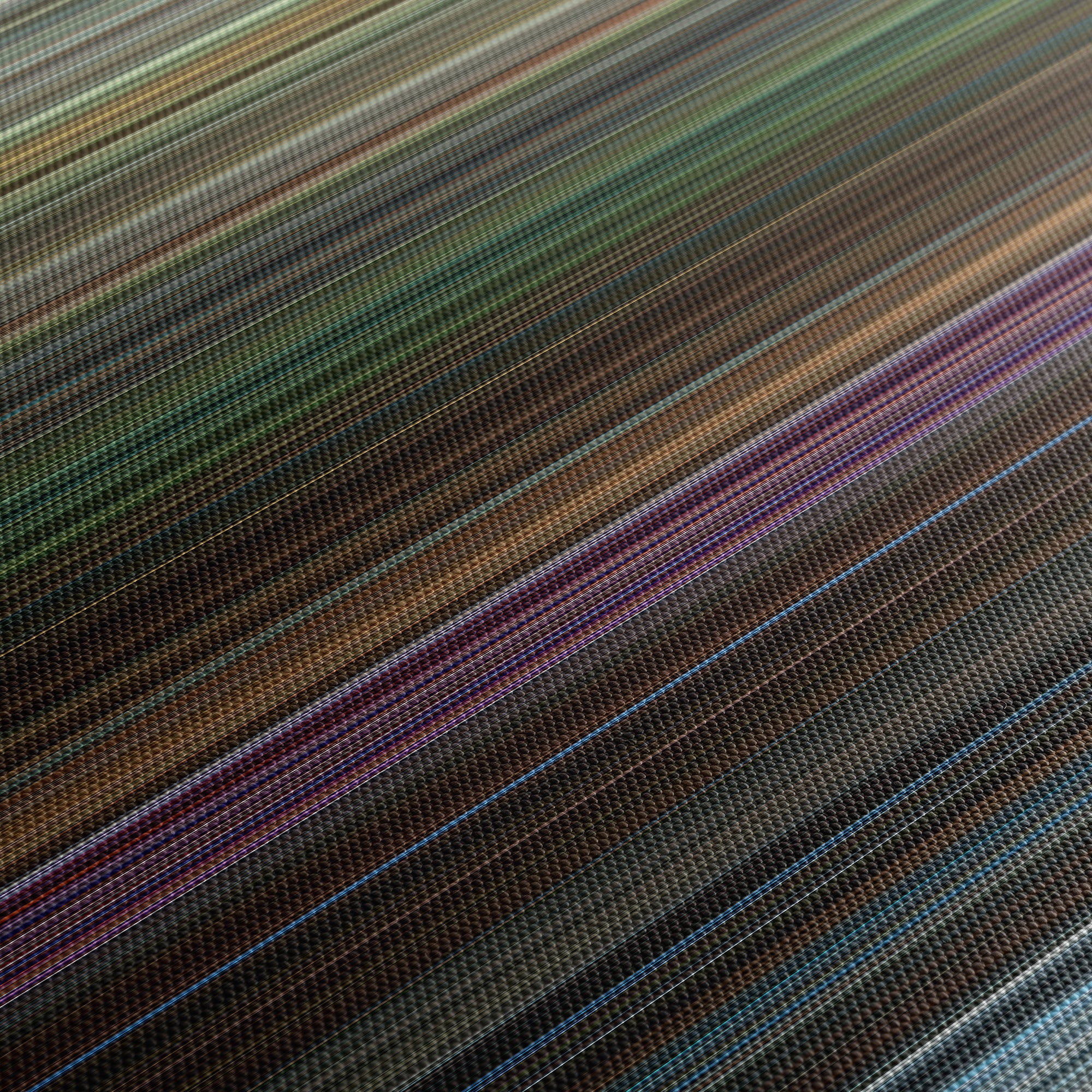 The World's End (2013) CineSpectrum Color Spectrum Canvas Print - Close Up of Middle of Print