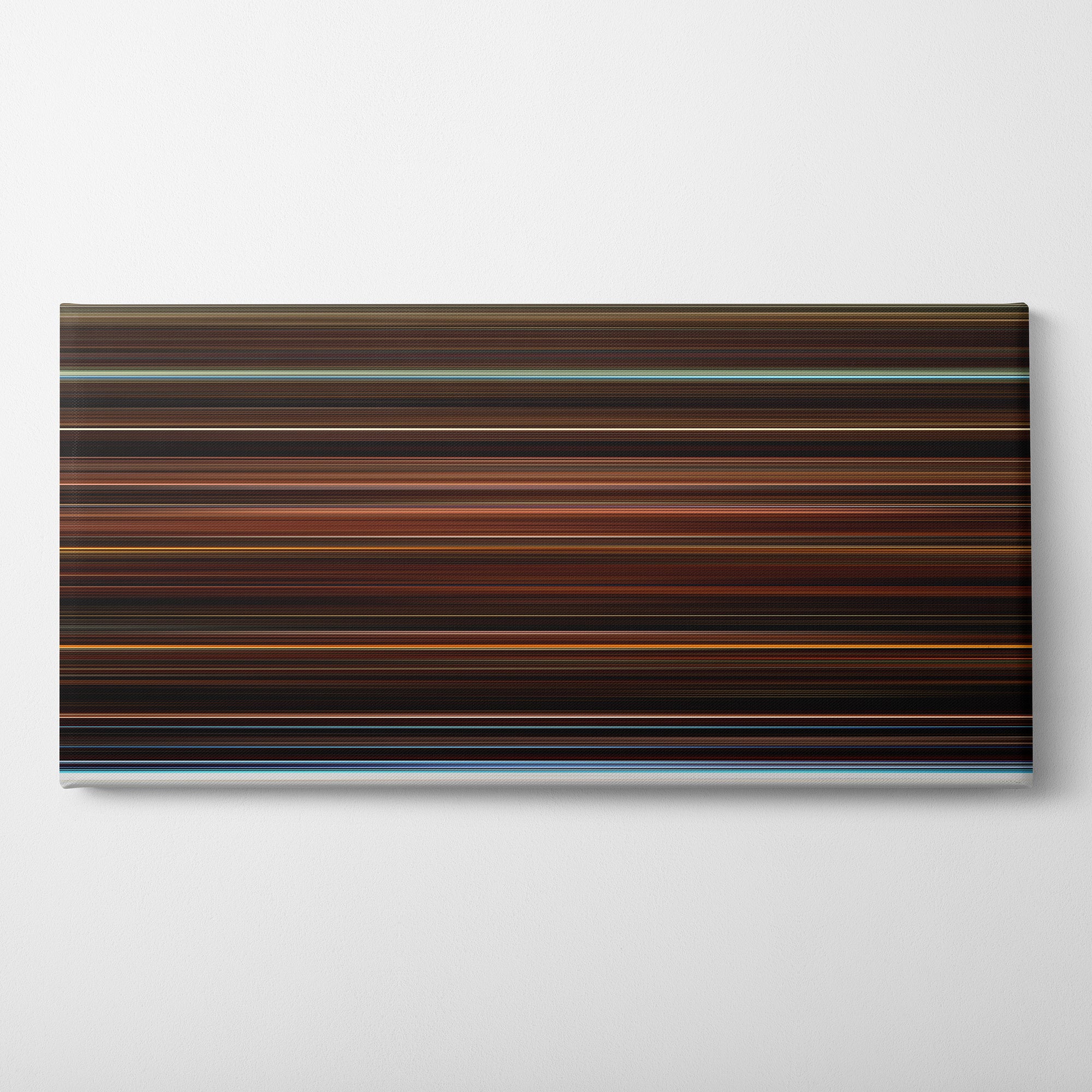 This Is the End (2013) CineSpectrum Color Spectrum Canvas Print - Horizontal on Wall