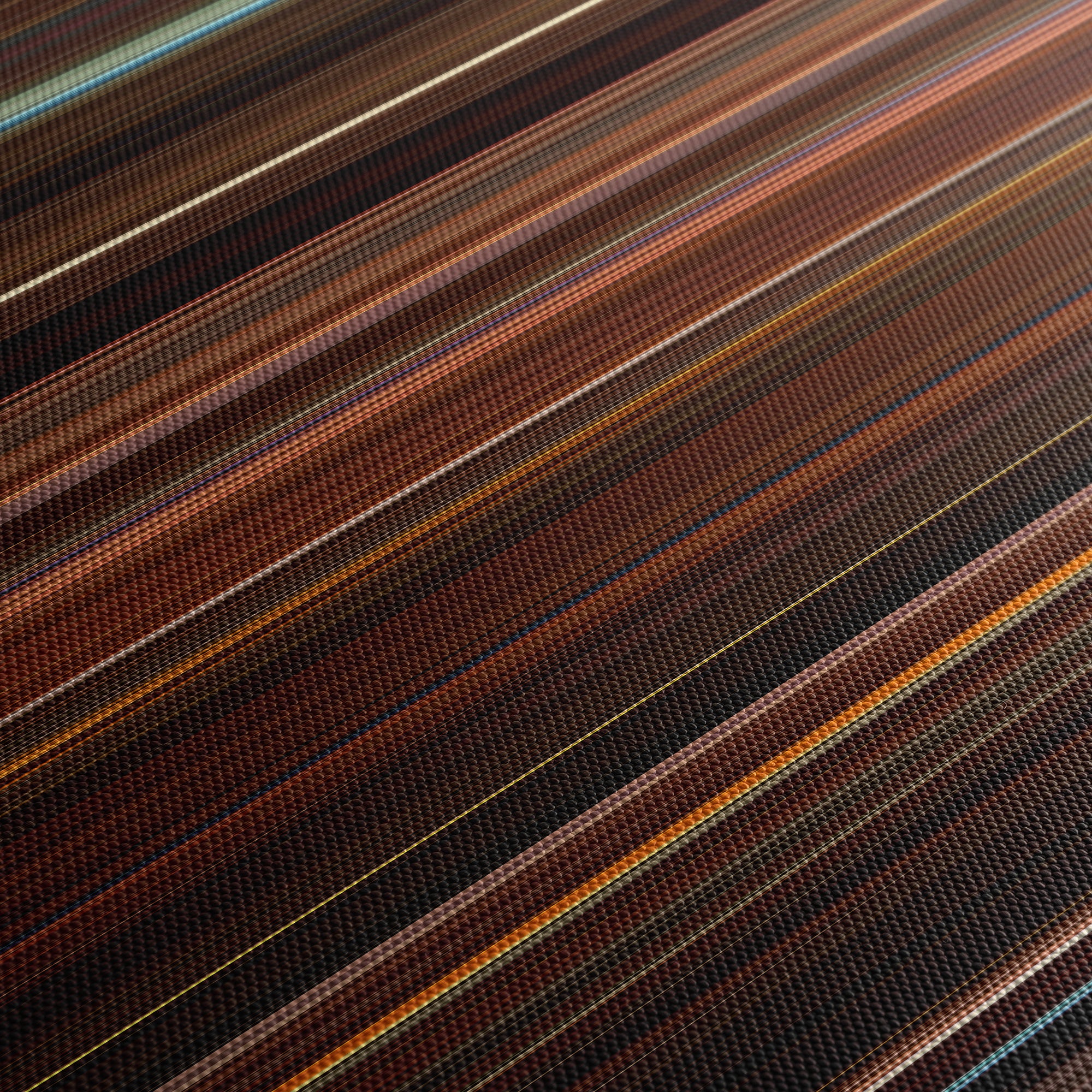 This Is the End (2013) CineSpectrum Color Spectrum Canvas Print - Close Up of Middle of Print