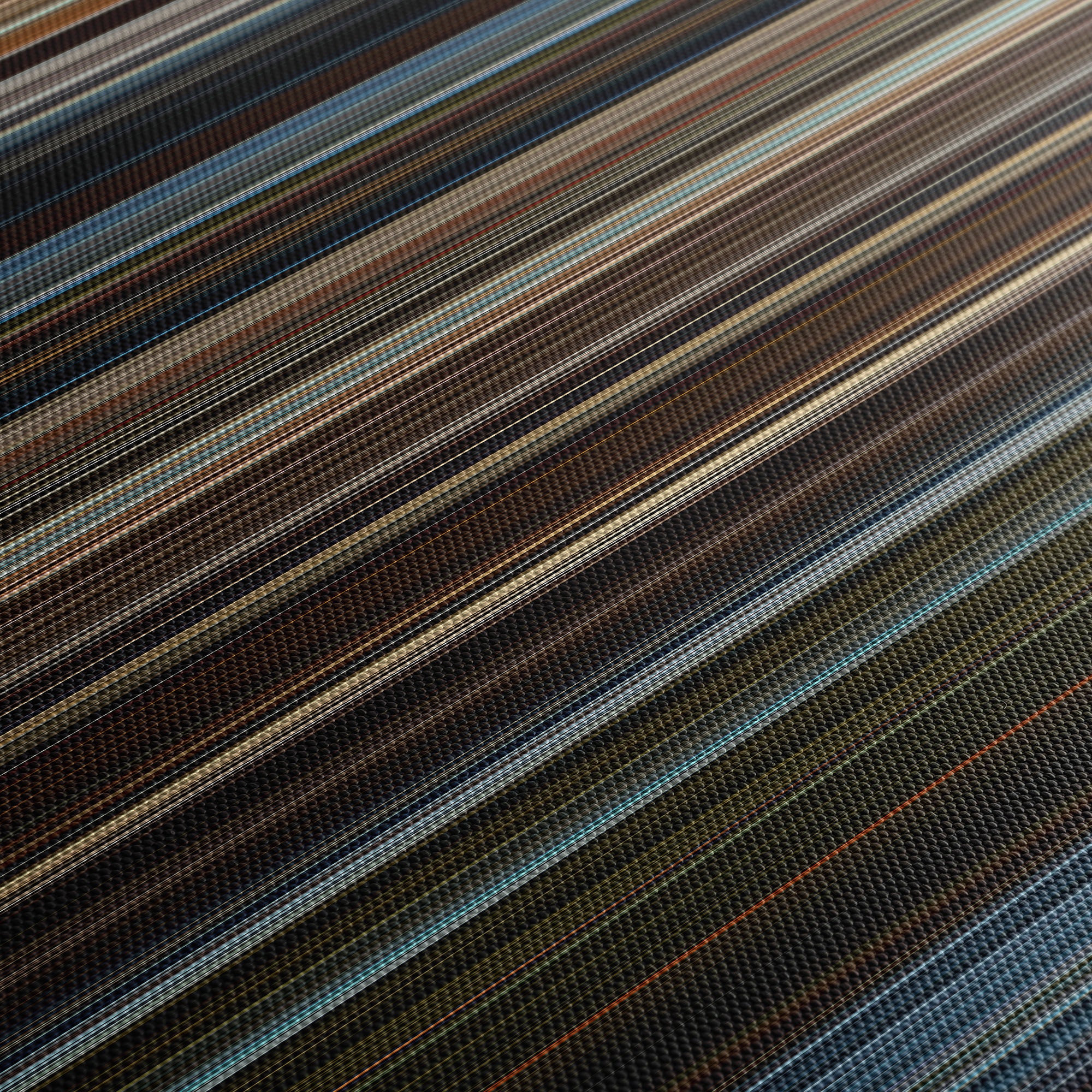 Thor - The Dark World (2013) CineSpectrum Color Spectrum Canvas Print - Close Up of Middle of Print