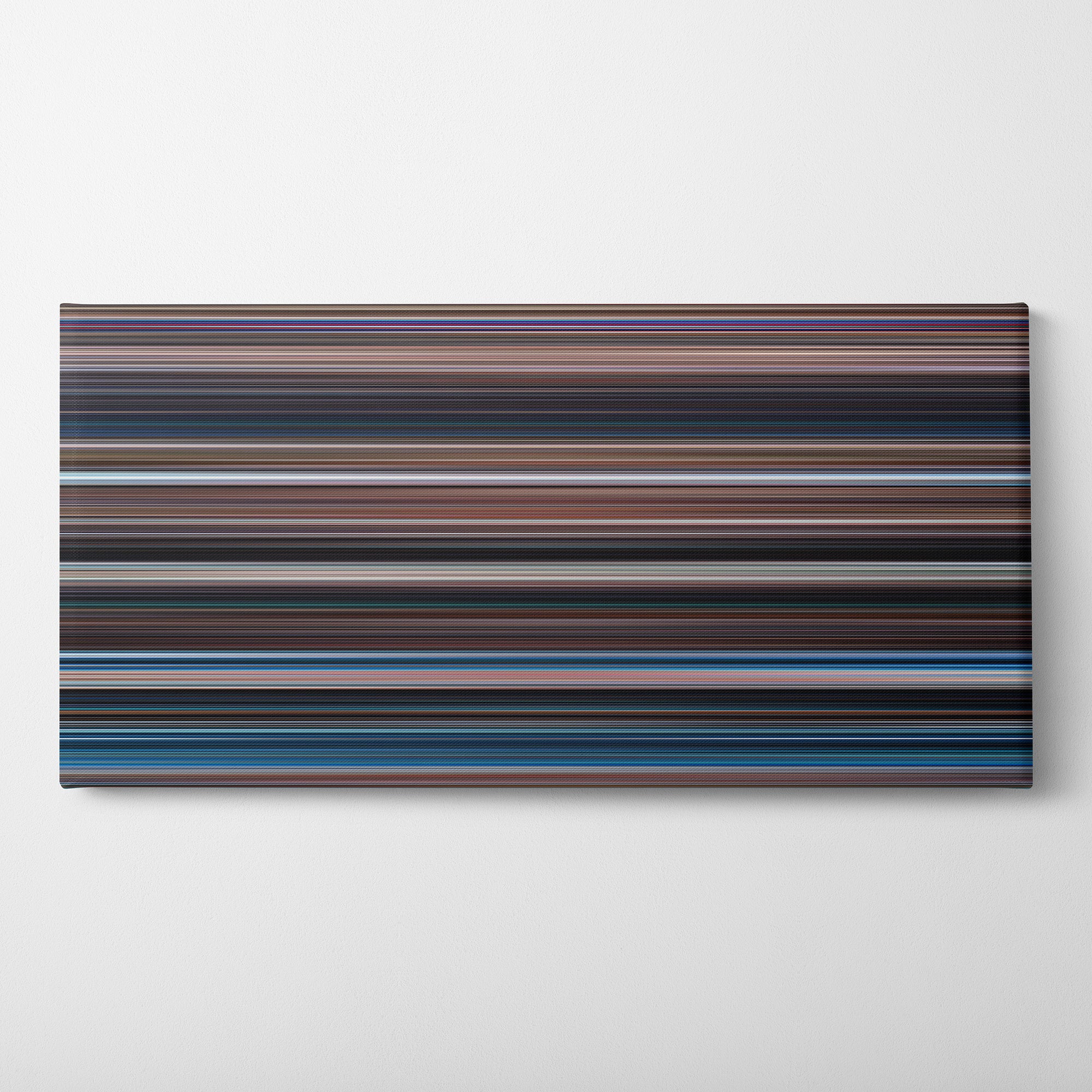 Thunderball (1965) CineSpectrum Color Spectrum Canvas Print - Horizontal on Wall