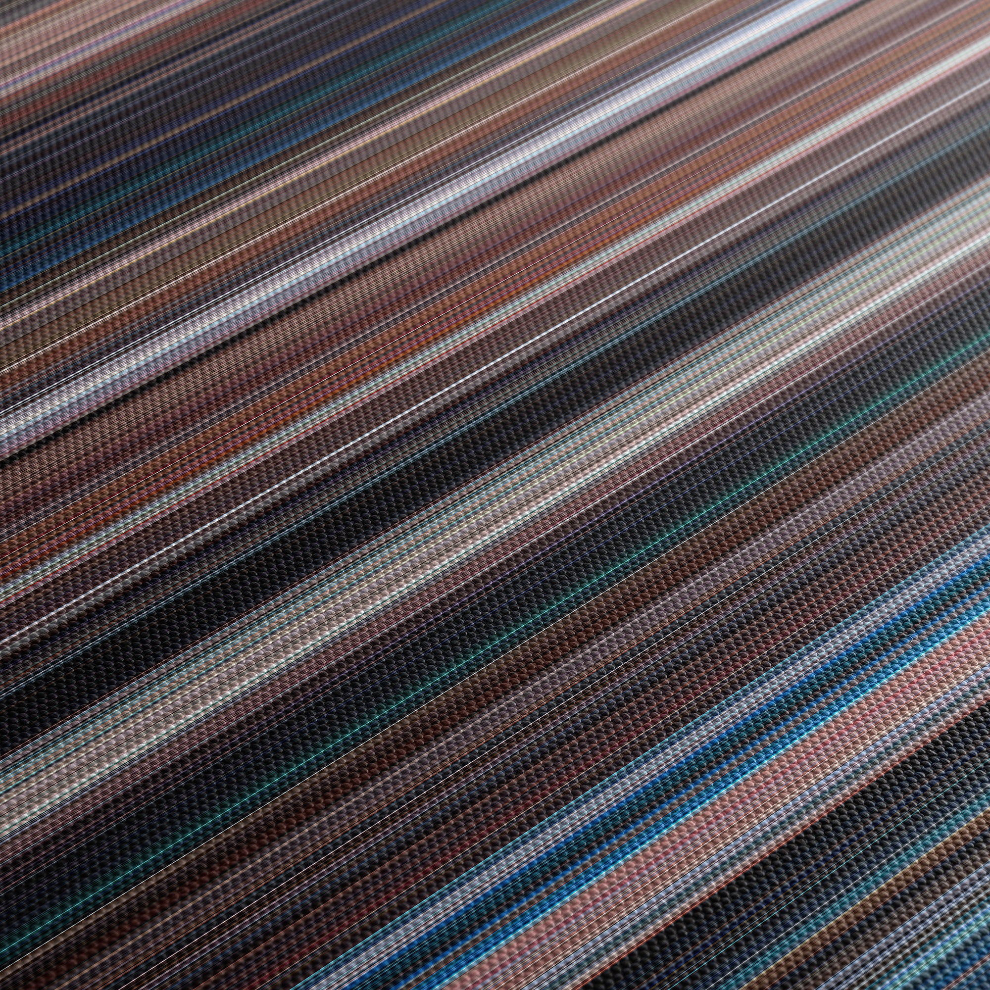 Thunderball (1965) CineSpectrum Color Spectrum Canvas Print - Close Up of Middle of Print