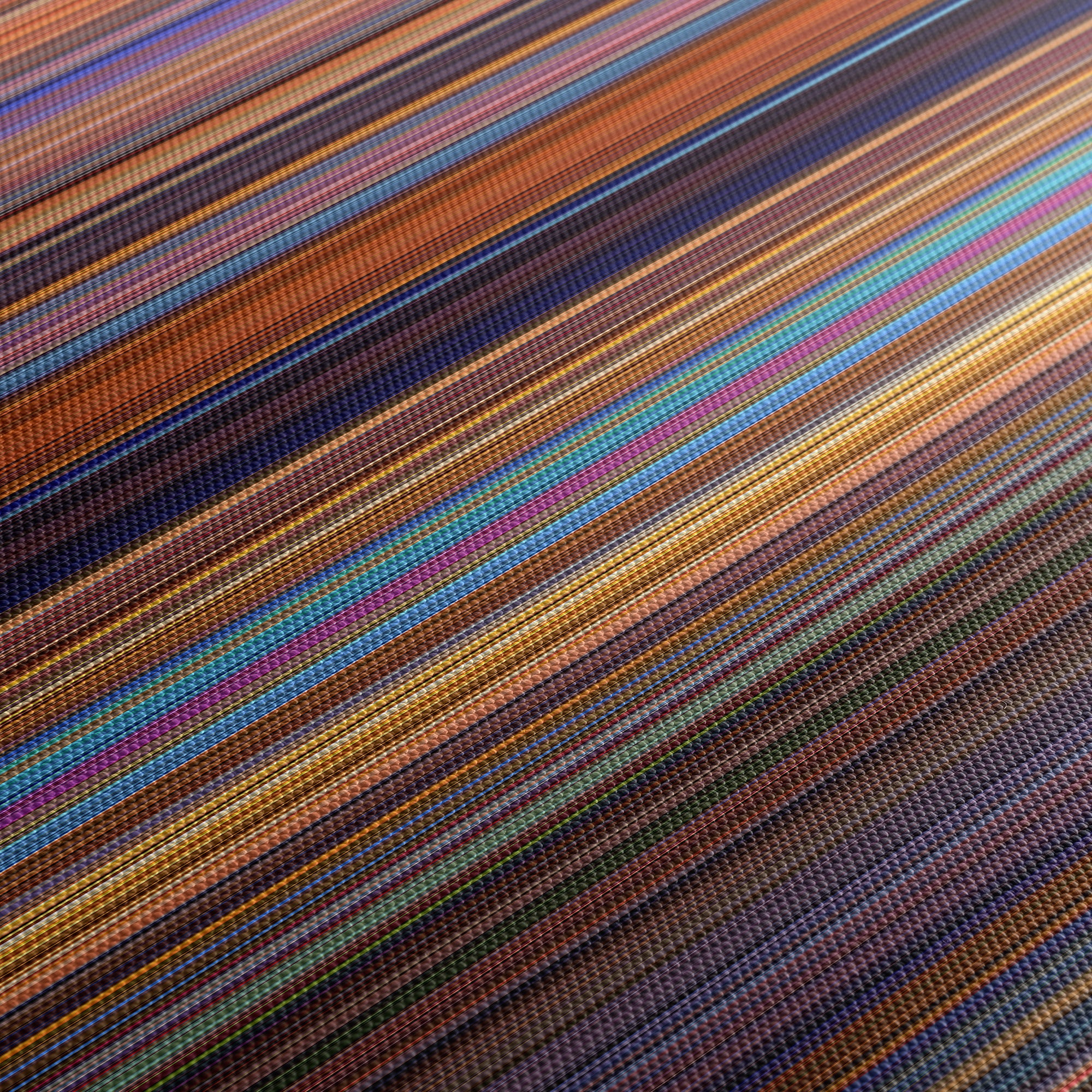 Toy Story 2 (1999) CineSpectrum Color Spectrum Canvas Print - Close Up of Middle of Print